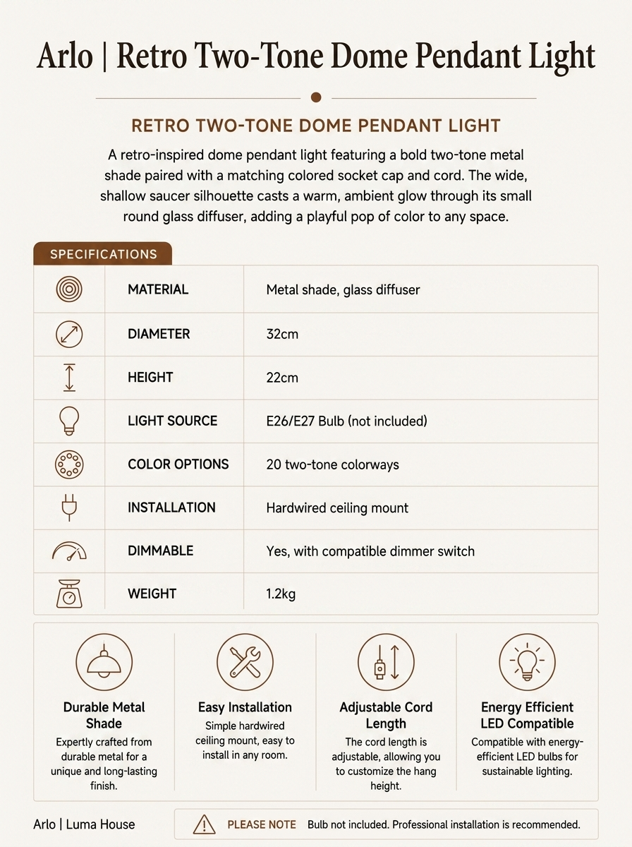 Arlo spec sheet