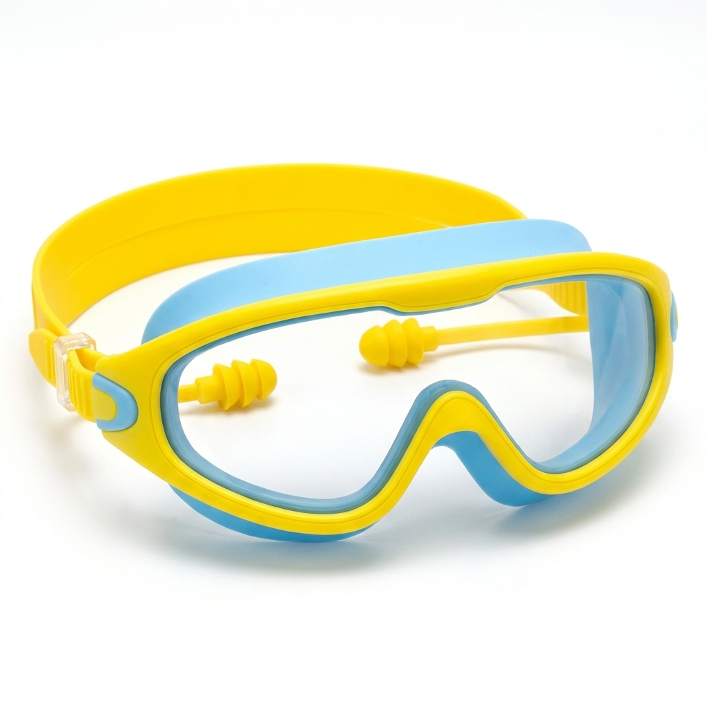 Gafas azul y amarillo
