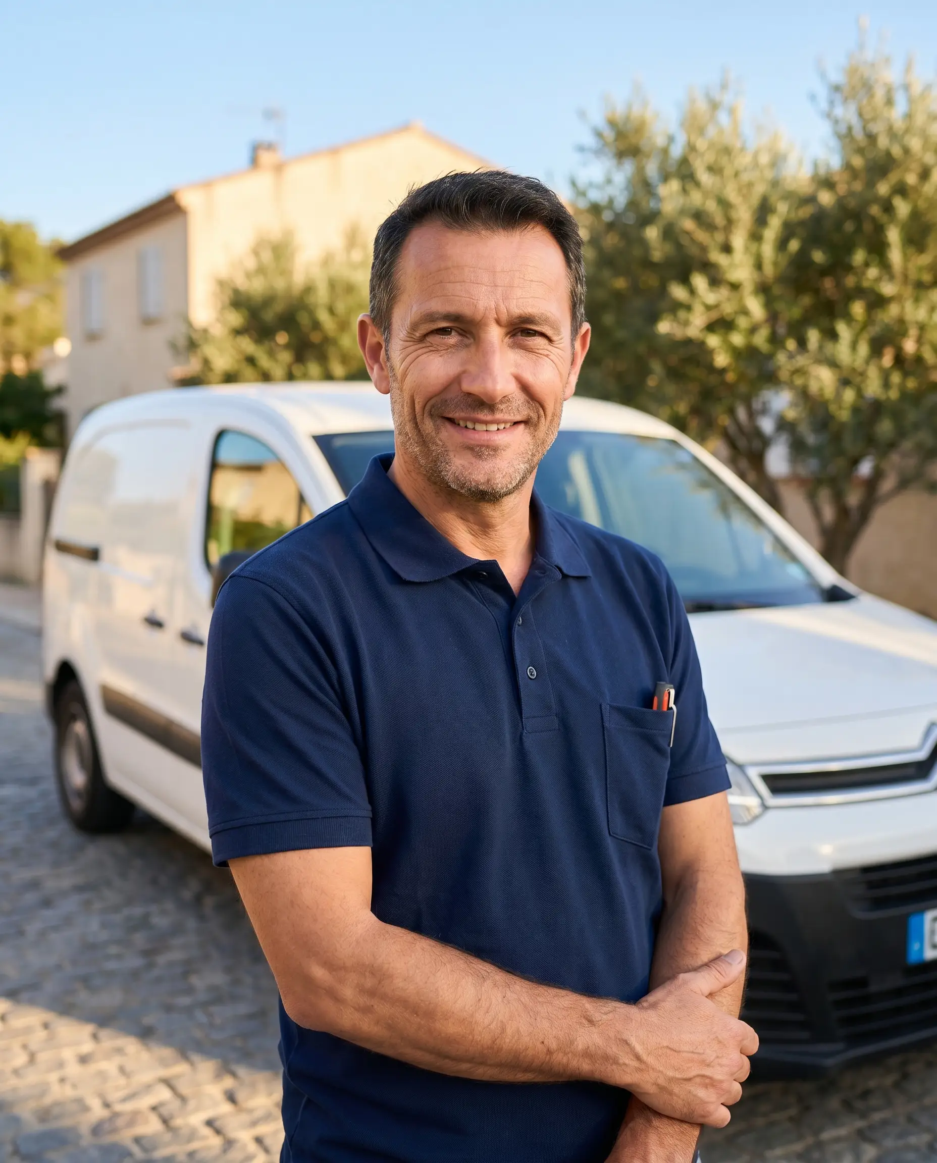Sébastien Vaillant, artisan plombier à Toulon