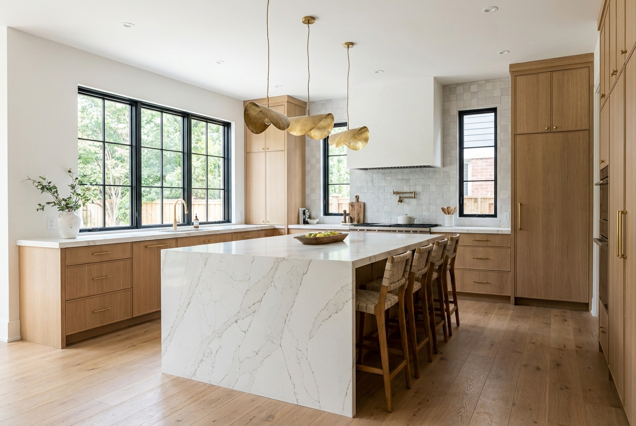 Showcase renovated kitchen