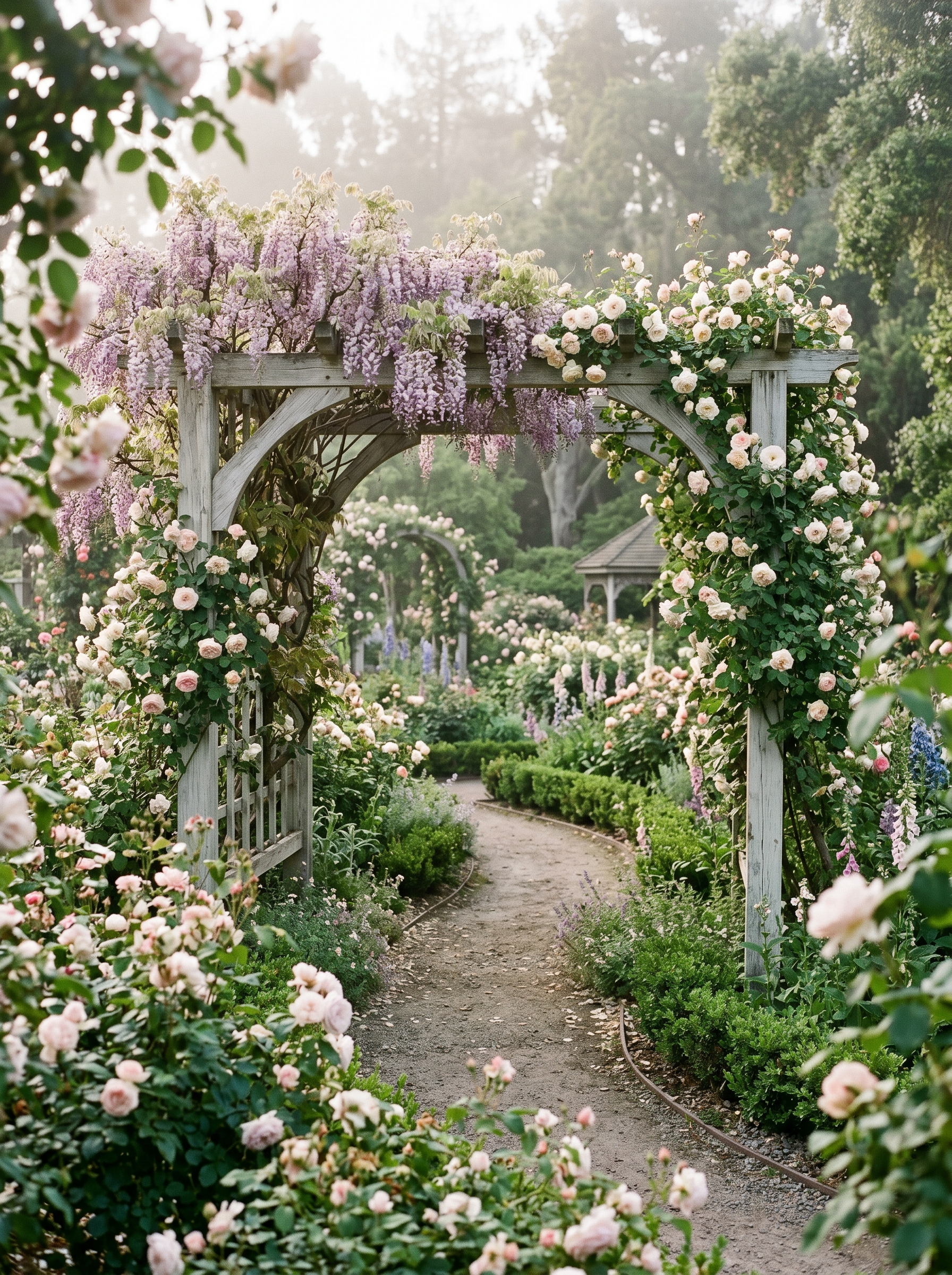 The Huntington Rose Garden, San Marino