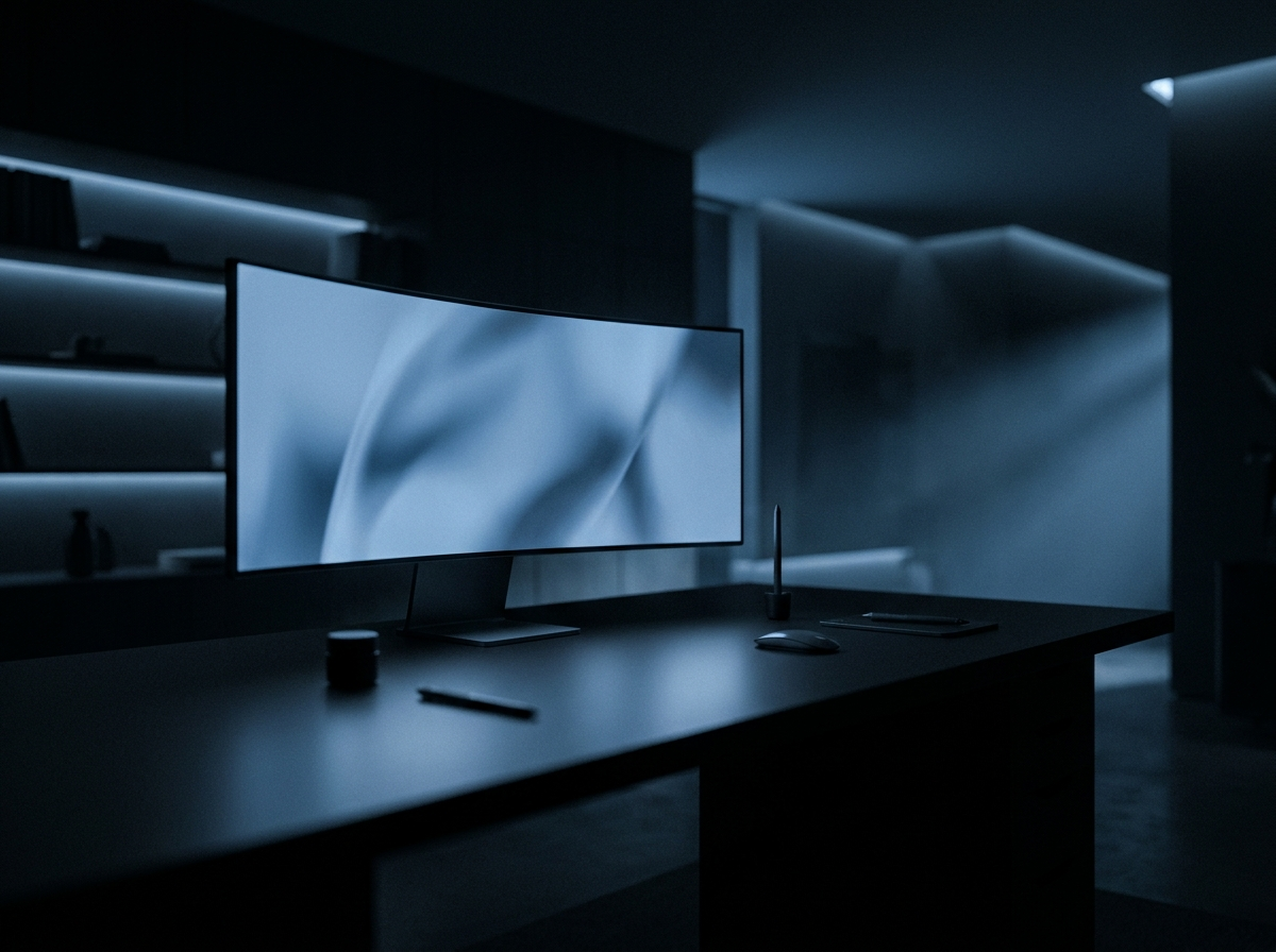 A premium dark workspace, representing high-converting web design
