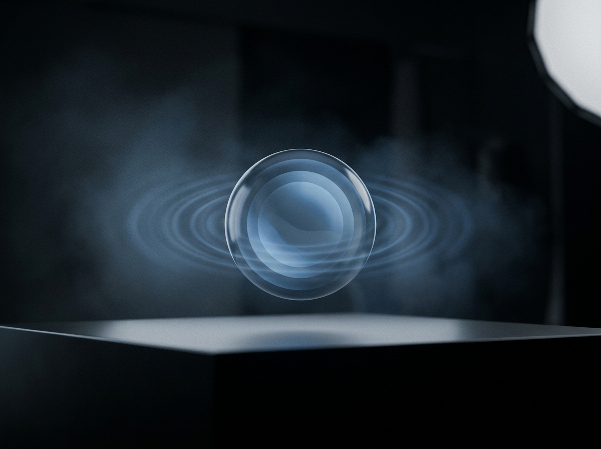 A glowing orb of light, representing an always-on AI agent
