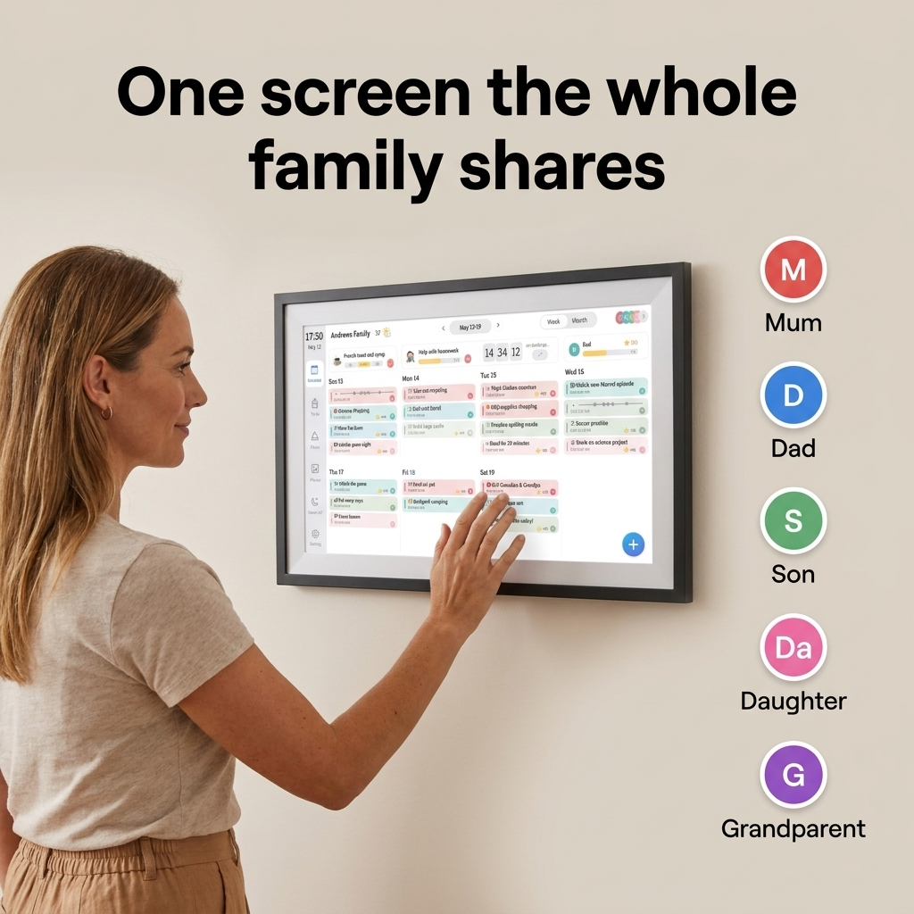 Family shared screen