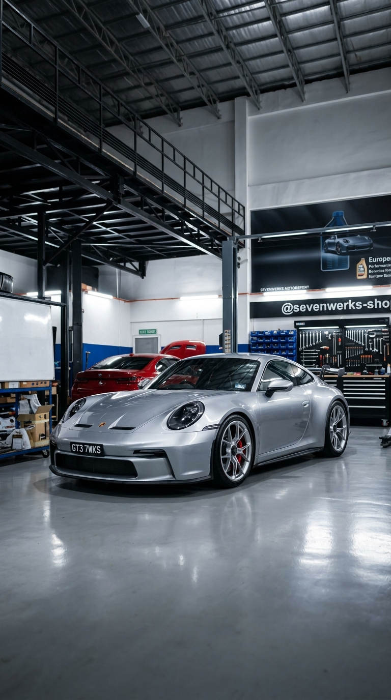 Porsche 911 GT3 at Sevenwerks Motorsport