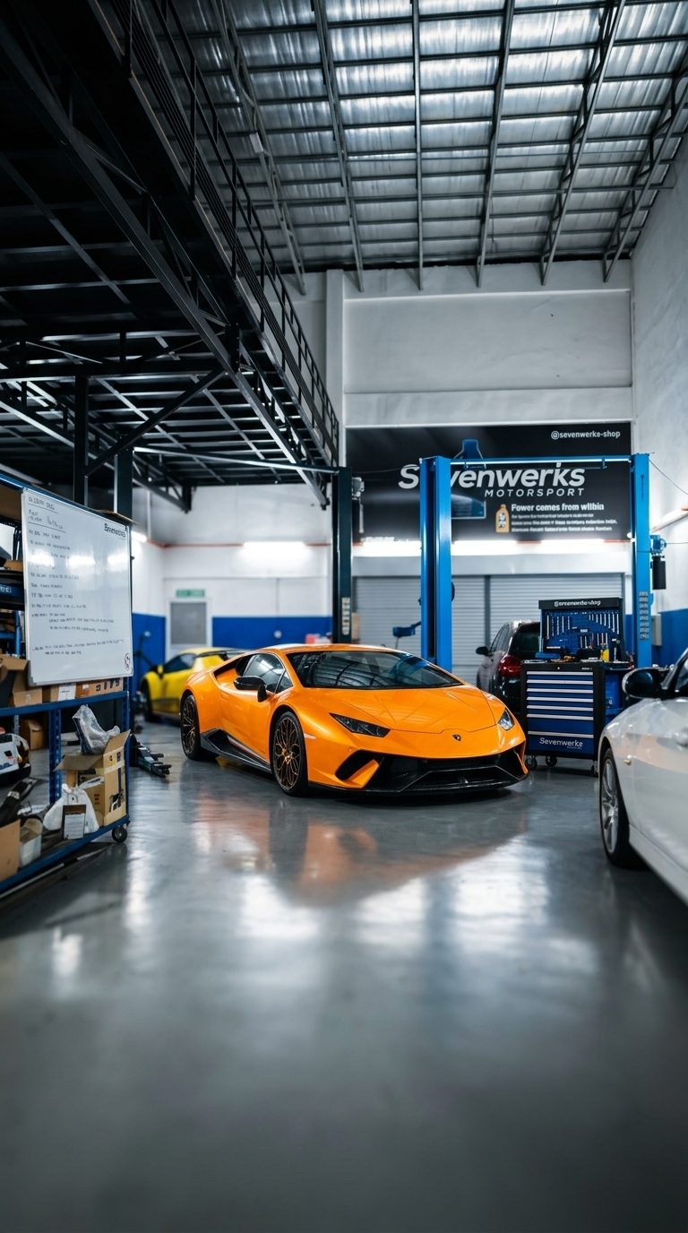 Lamborghini Huracan at Sevenwerks Motorsport