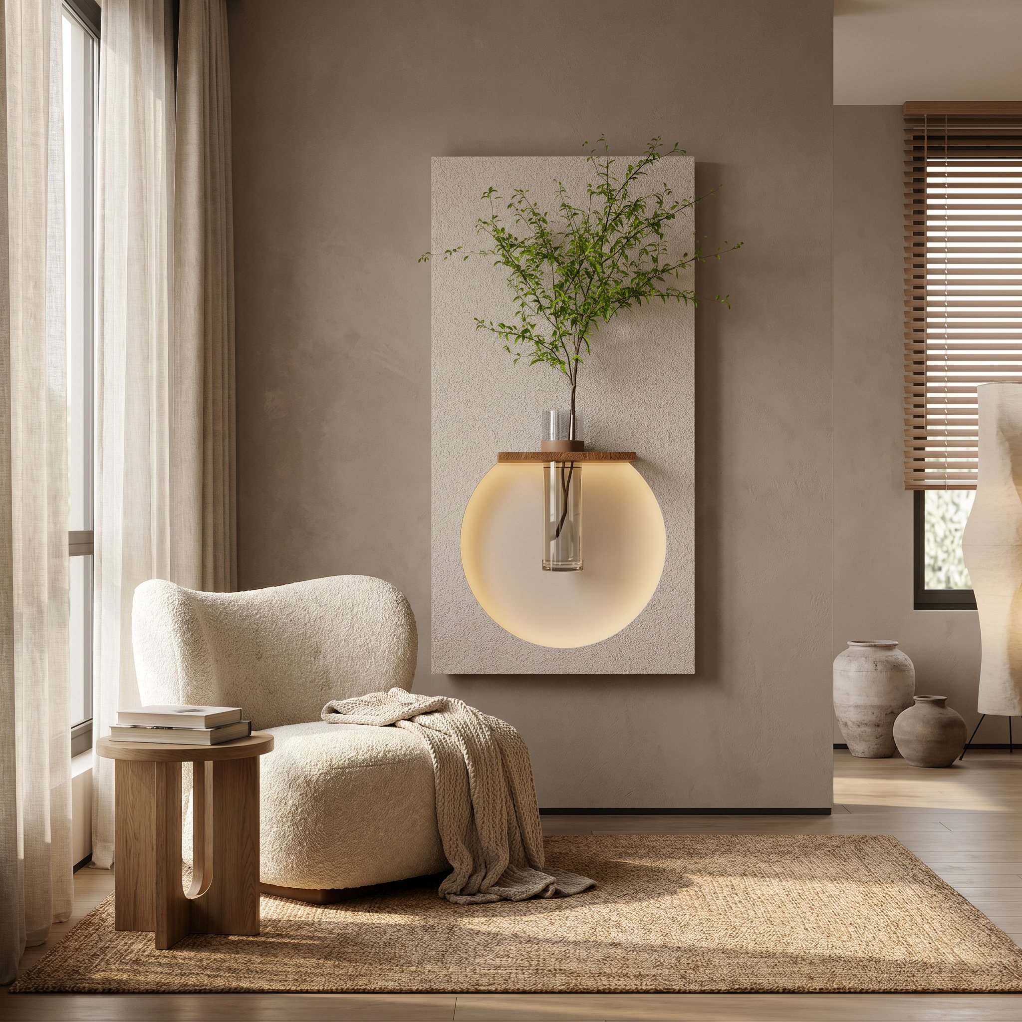 Aqua - Plant Wall Lamp lifestyle