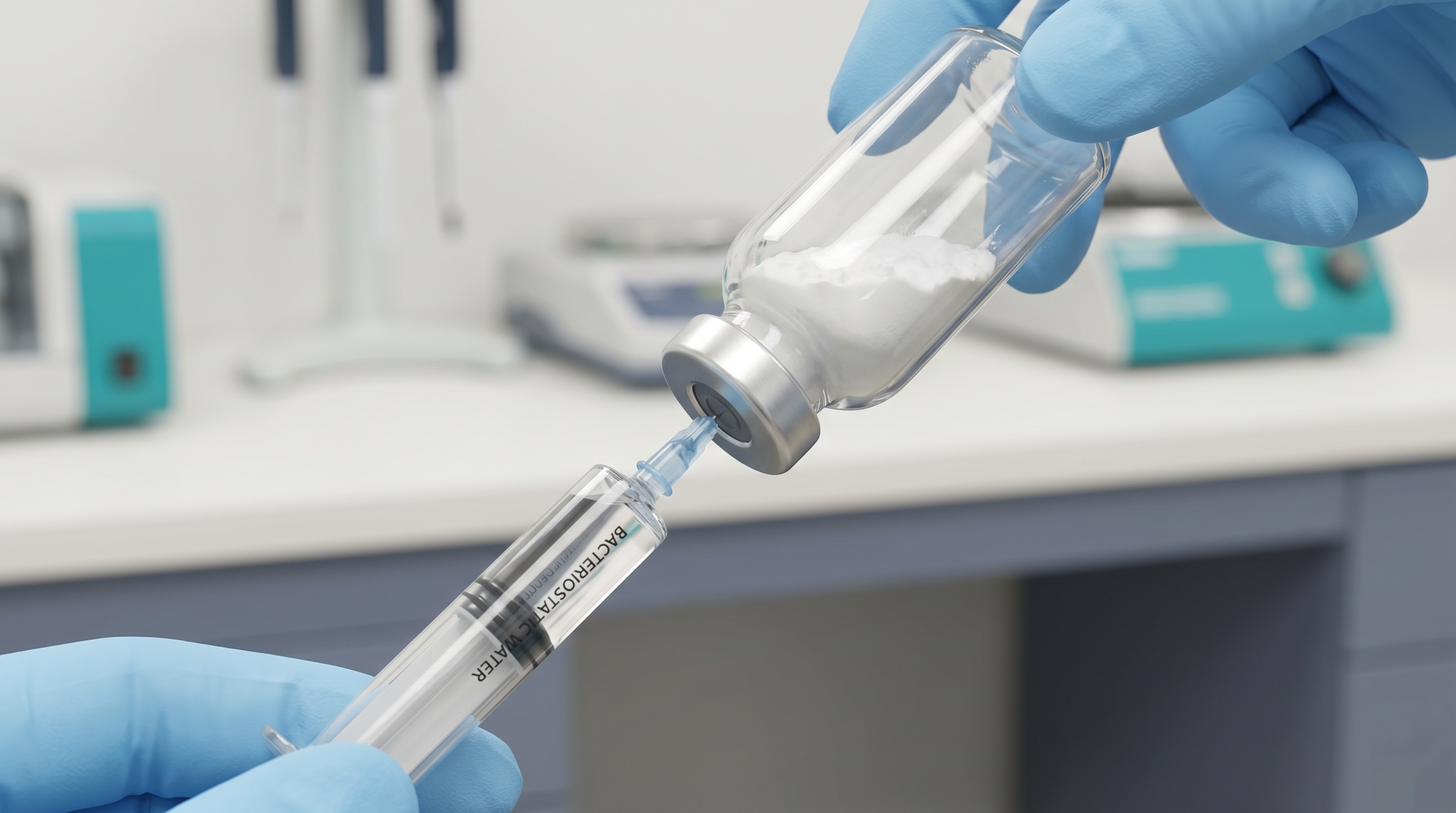 Why bacteriostatic water keeps your peptide vials alive longer