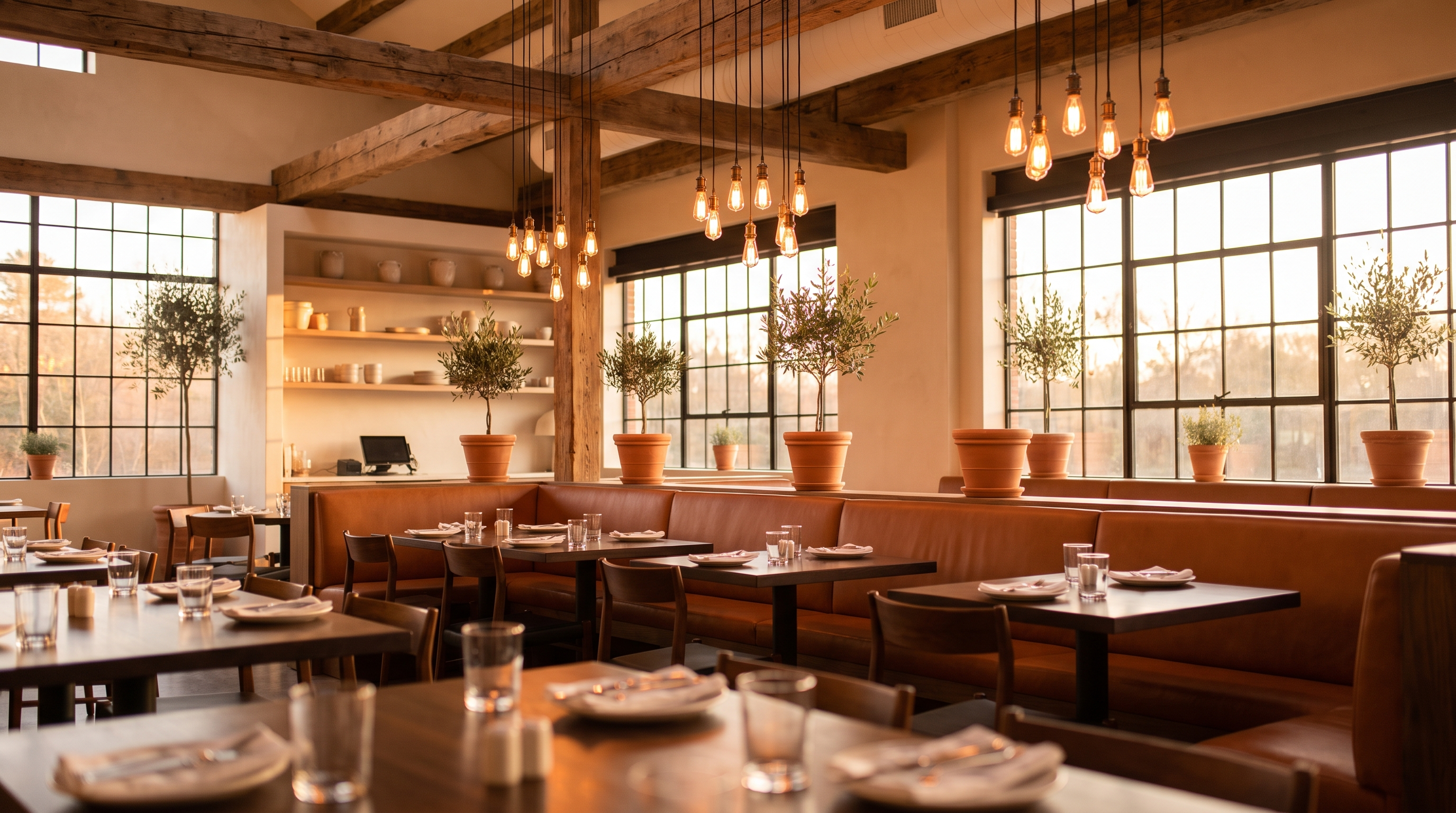 The Millhouse Kitchen dining room