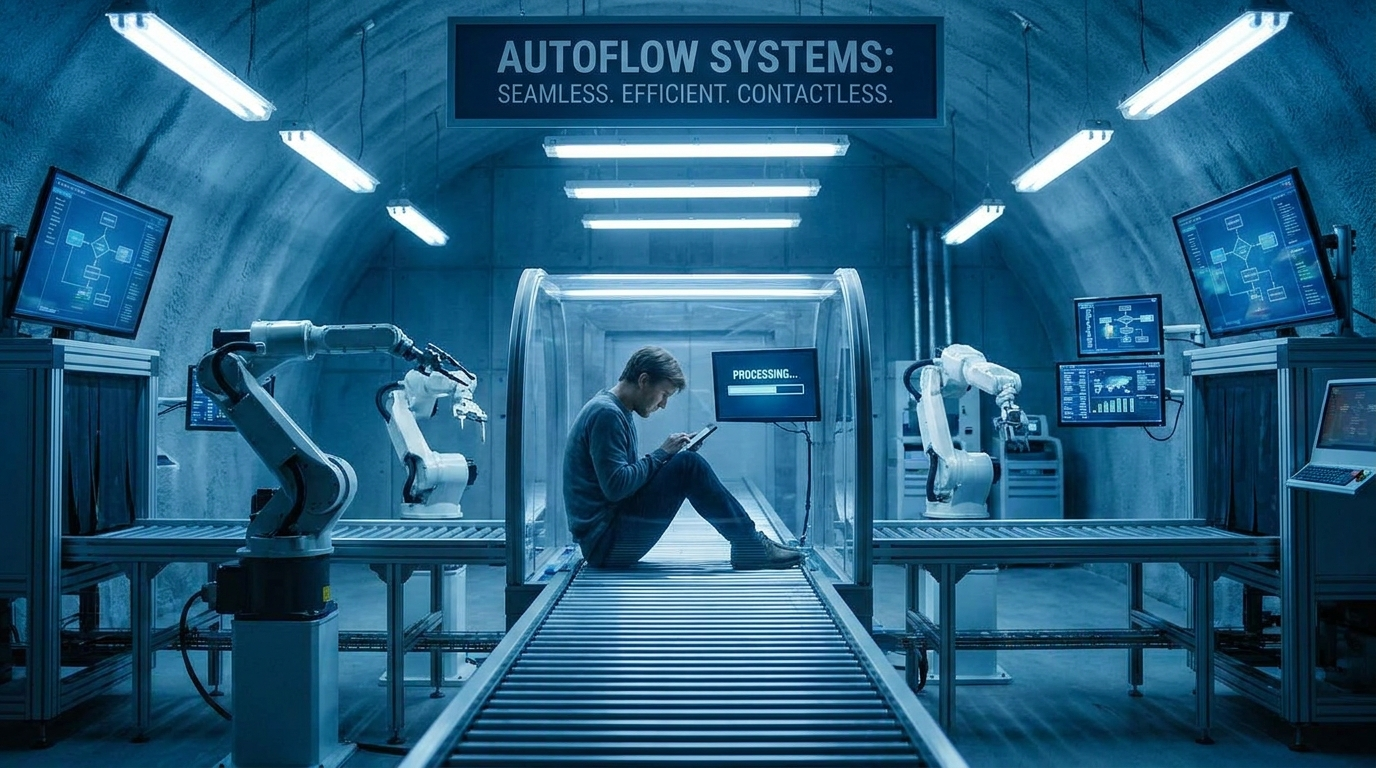 Automated robotic business system
