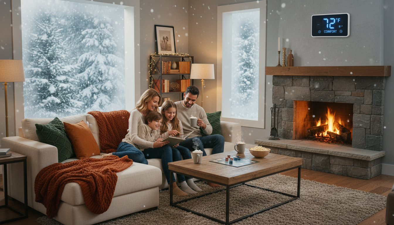 Warm home winter