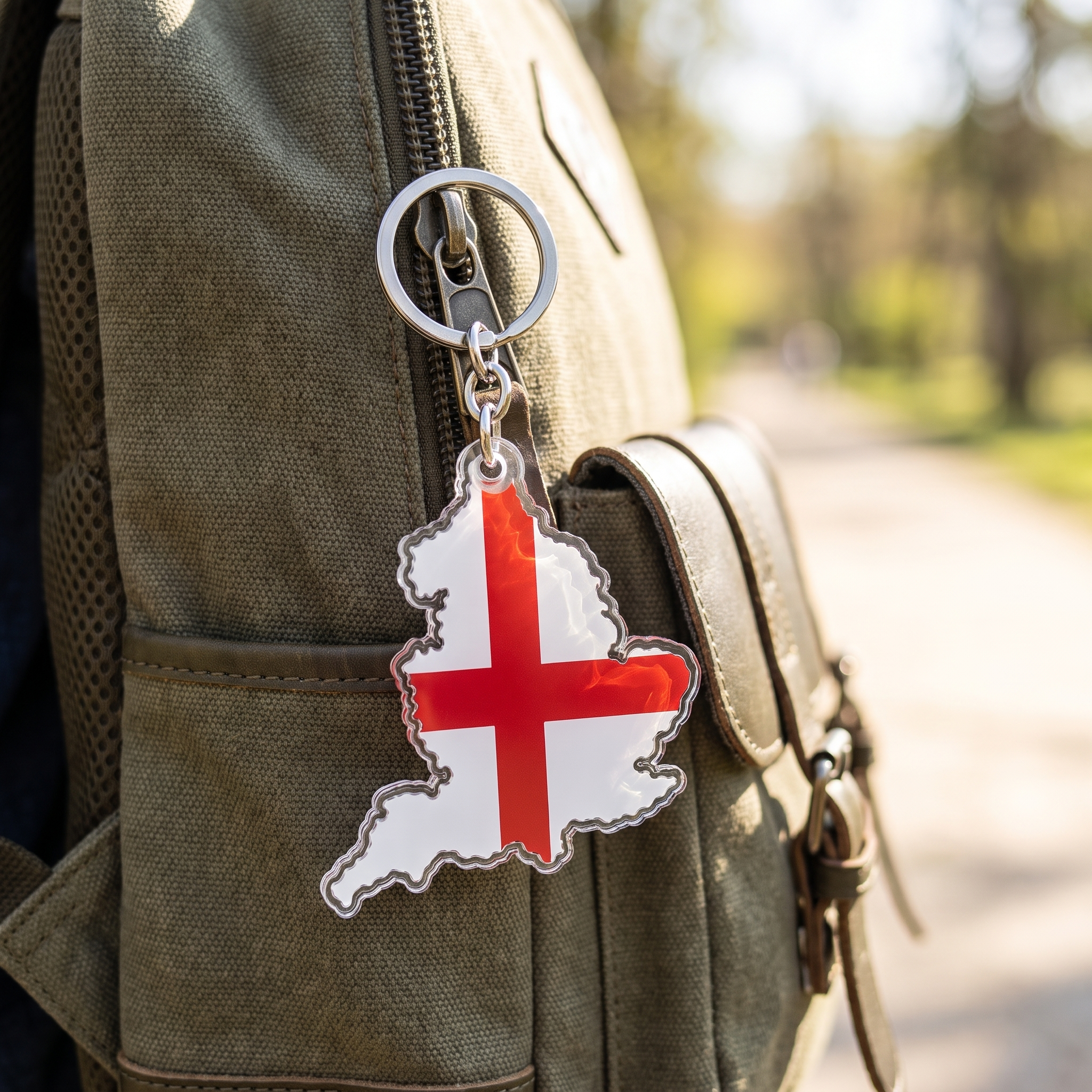 Keychain in use