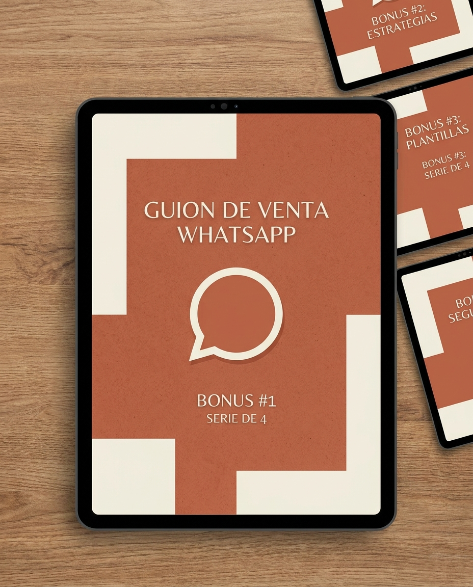 Bono: Guion de venta para WhatsApp y Marketplace
