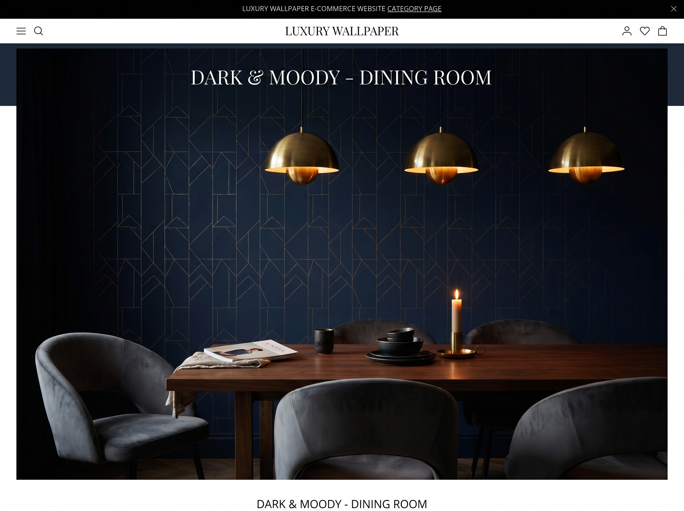 Midnight Garden wallpaper by Chasing Paper