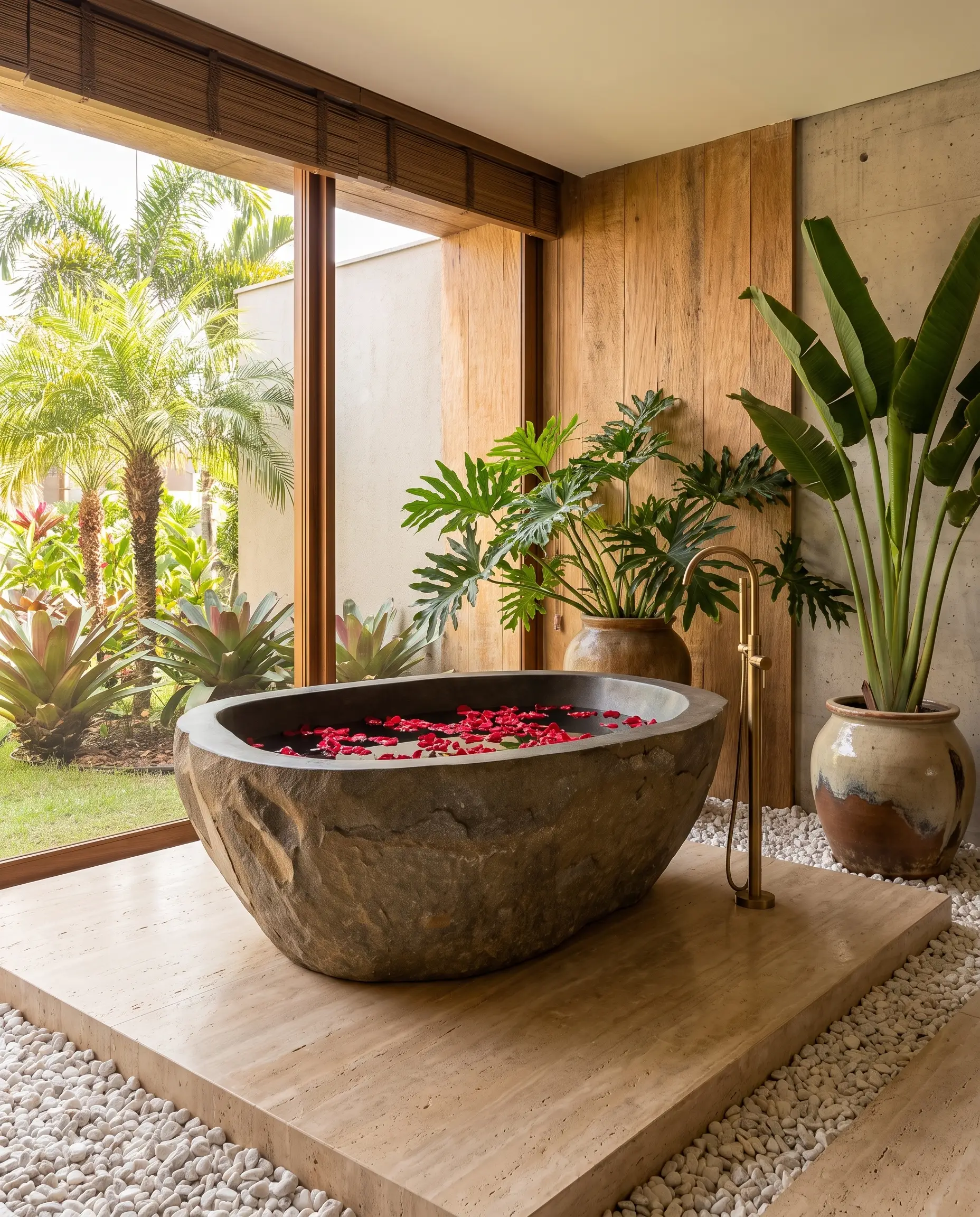 Spa tropical gerado com IA