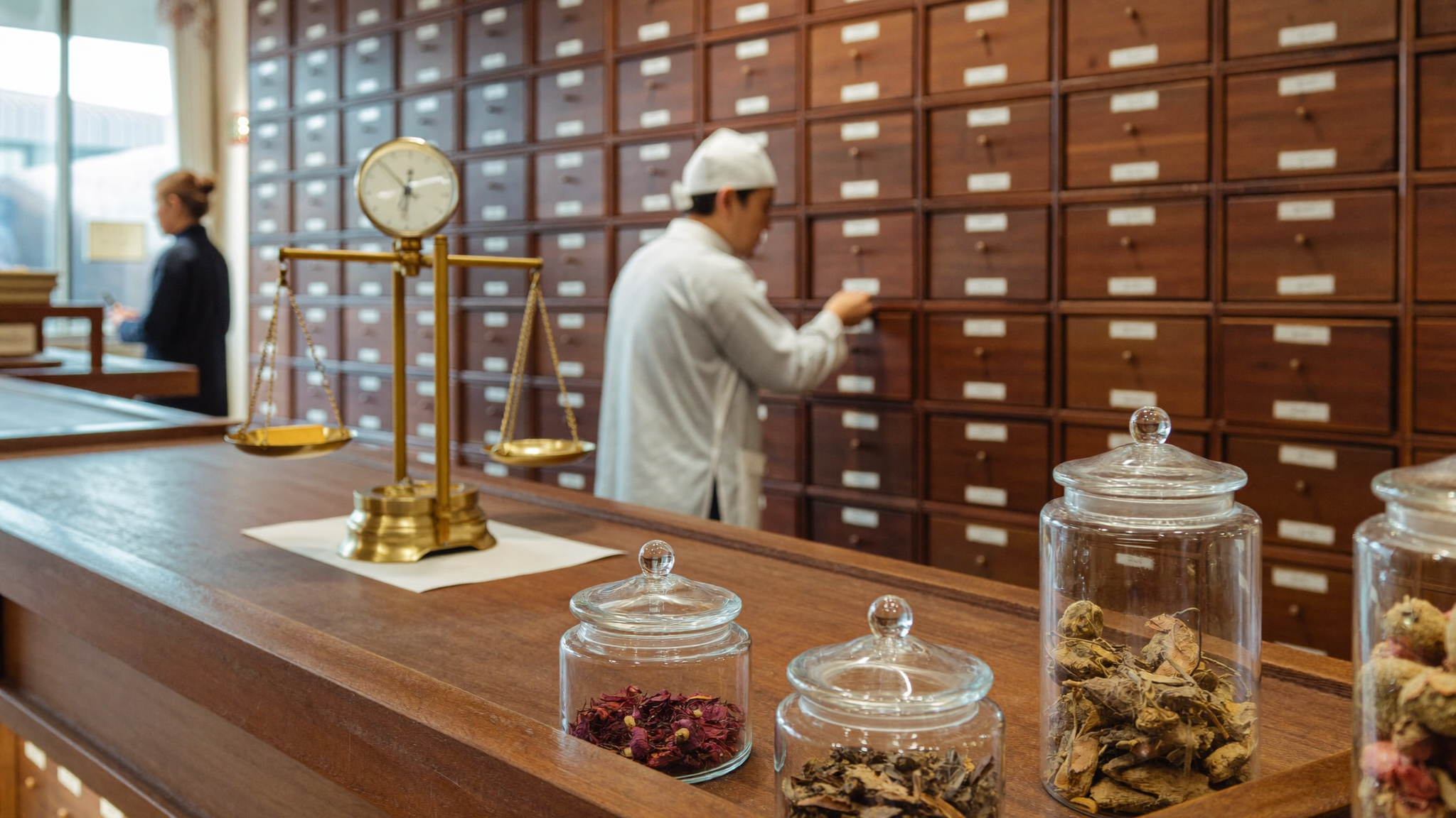 Herb dispensary teaching lab