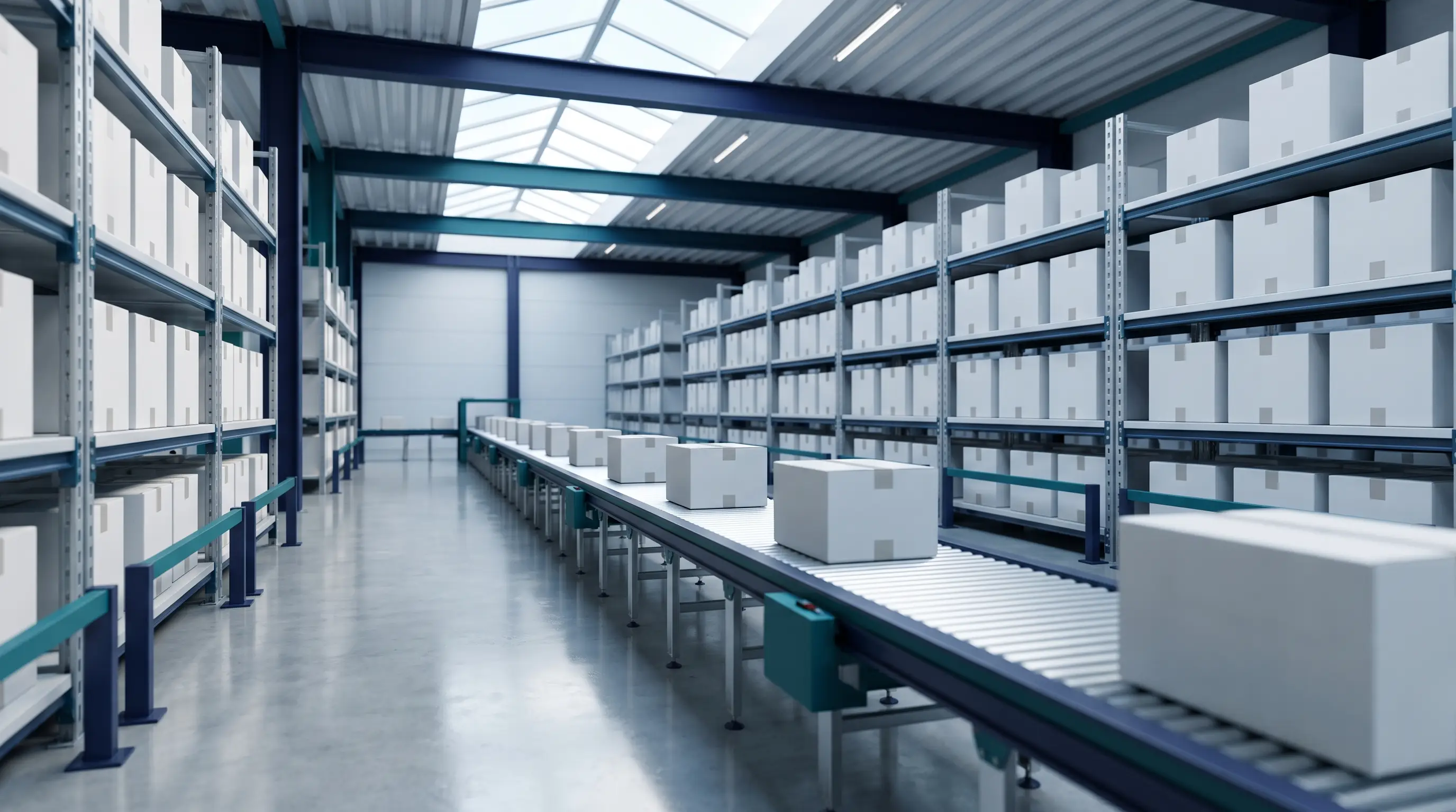 Modern fulfillment warehouse