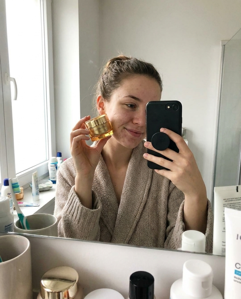 Holding the Pure Essence jar