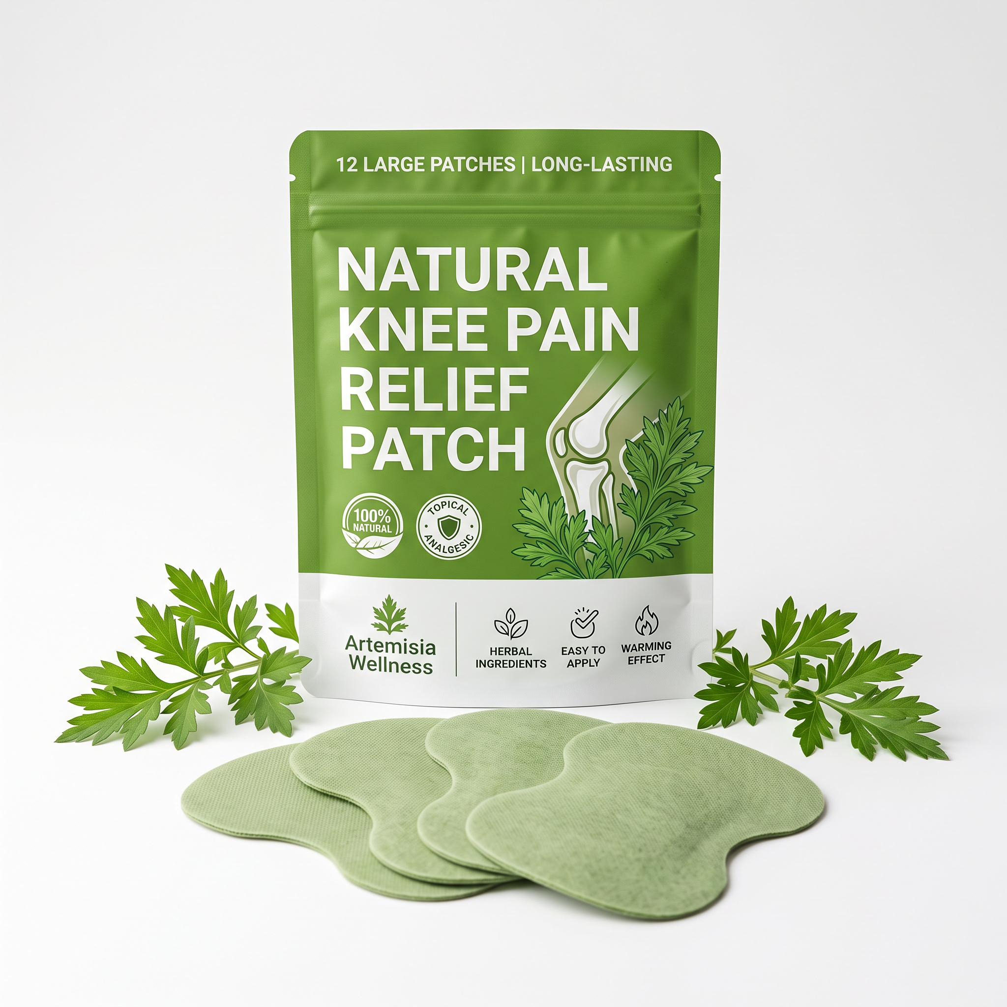 KneeRevive herbal knee patch pouch