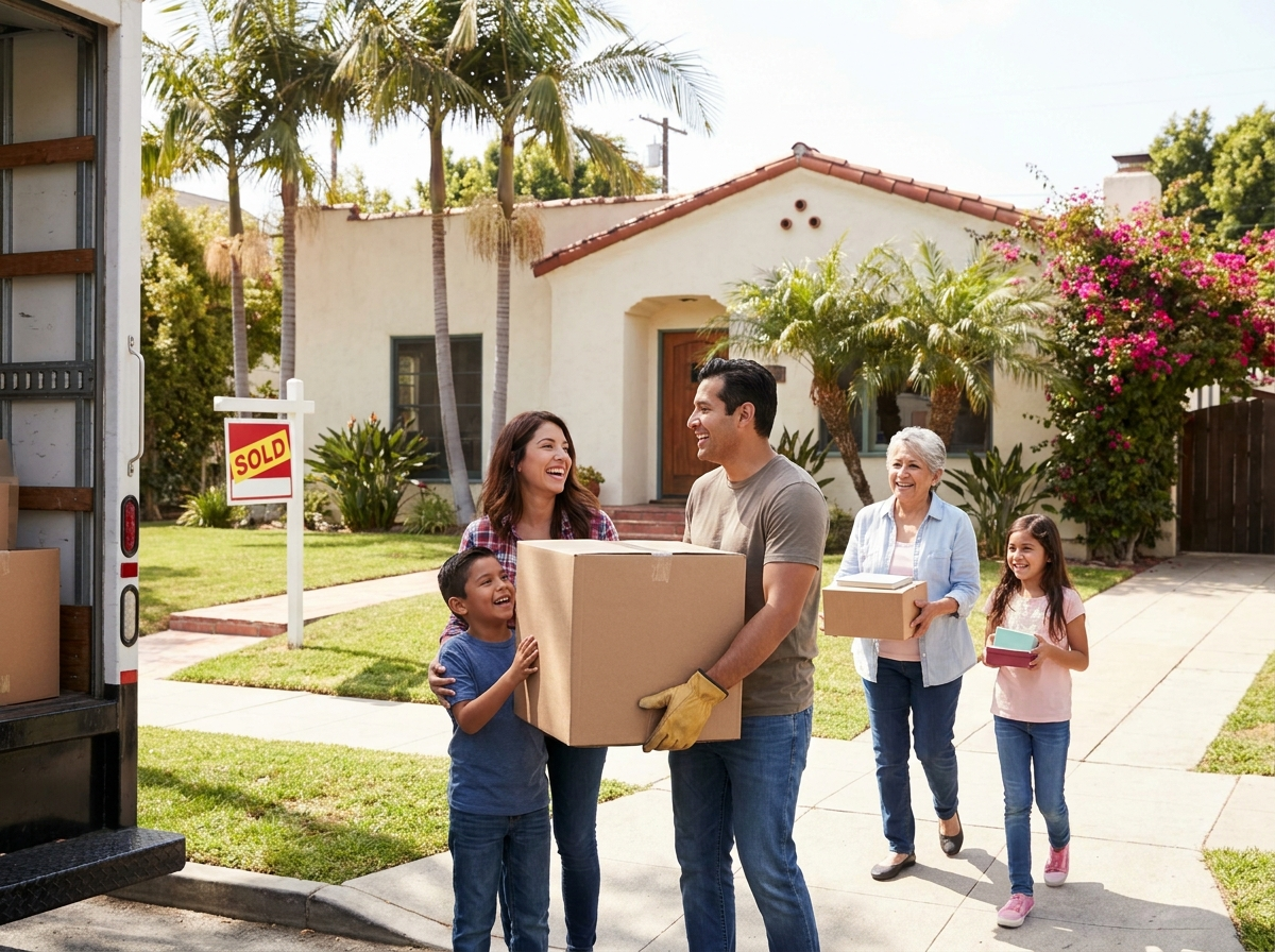 Orange County to Downey