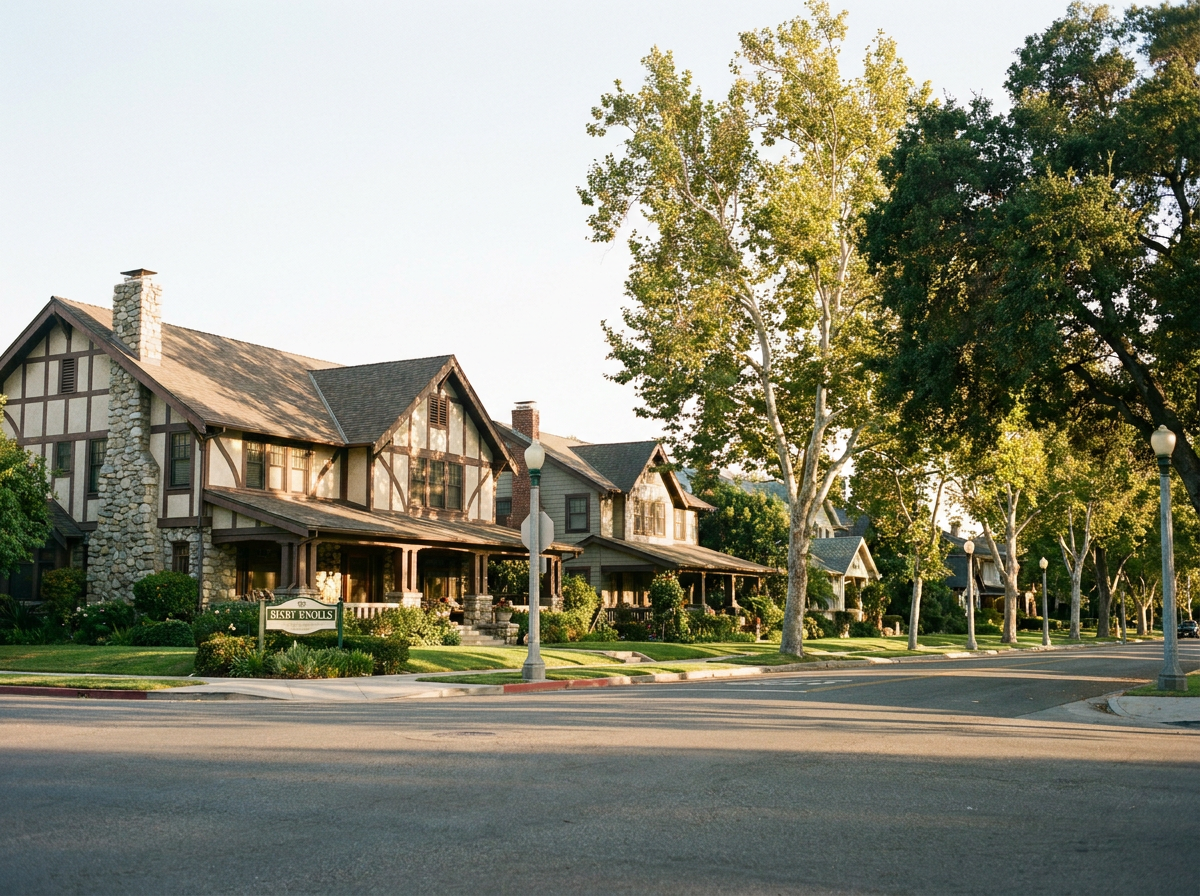 Long Beach neighborhood streets