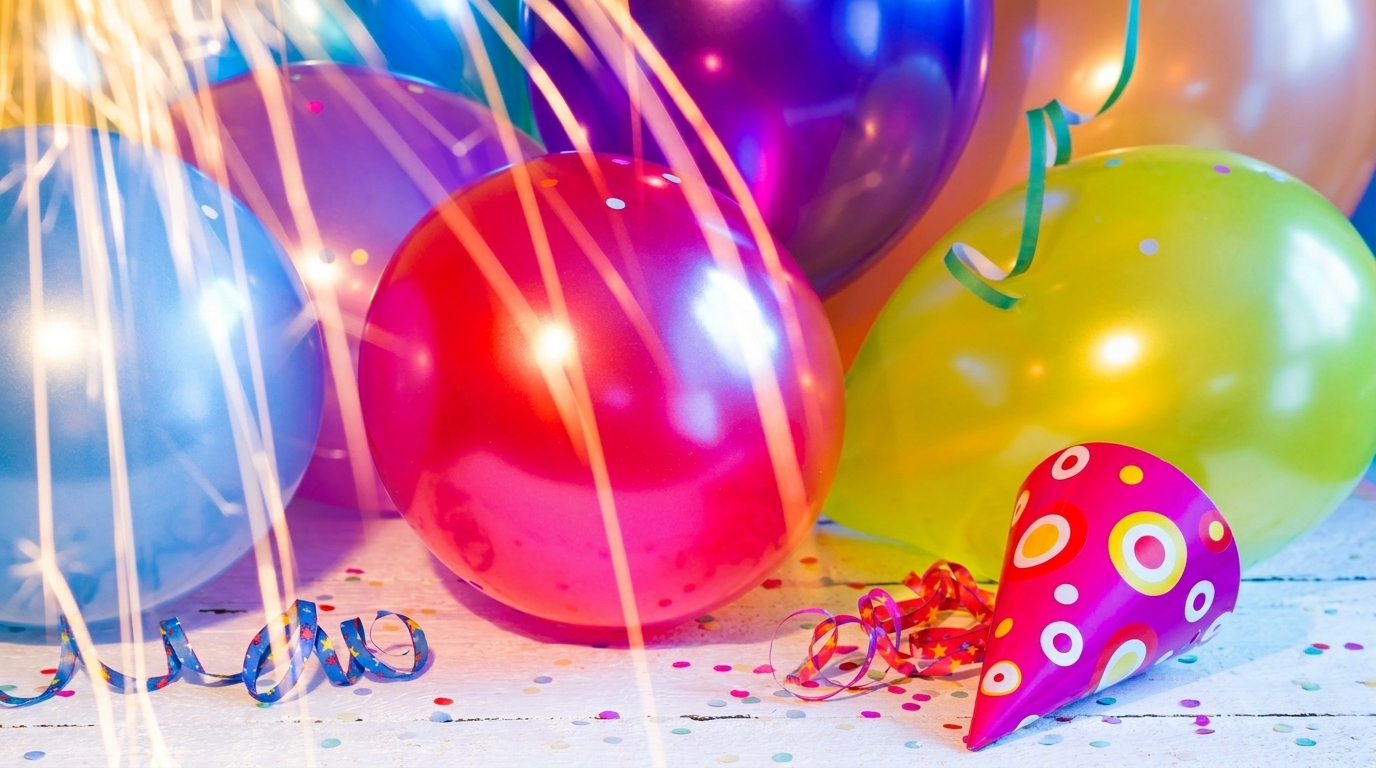 Kids celebrating at a birthday party with magic show entertainment