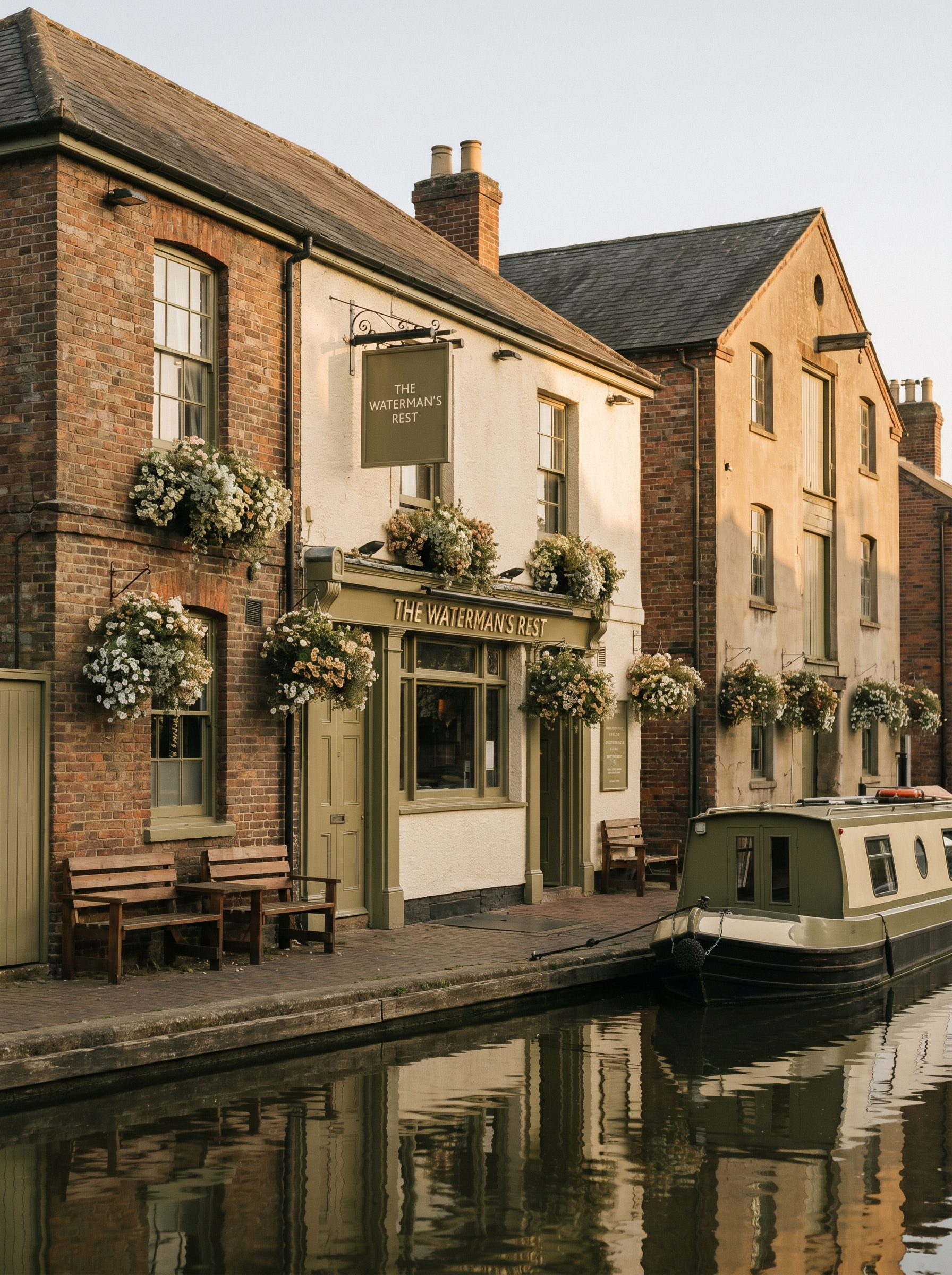 Old Harkers Arms — Canalside in Chester