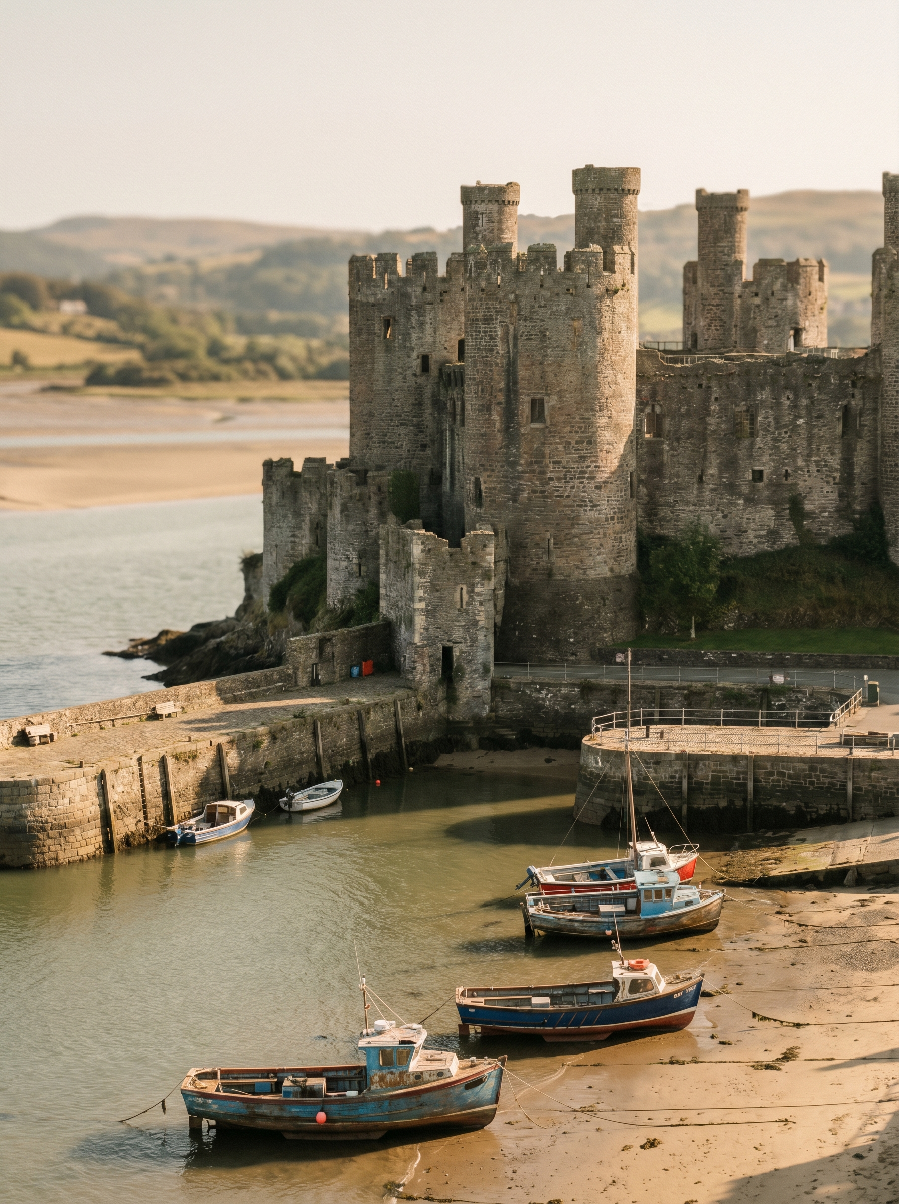 Conwy — Castle & coast in Chester