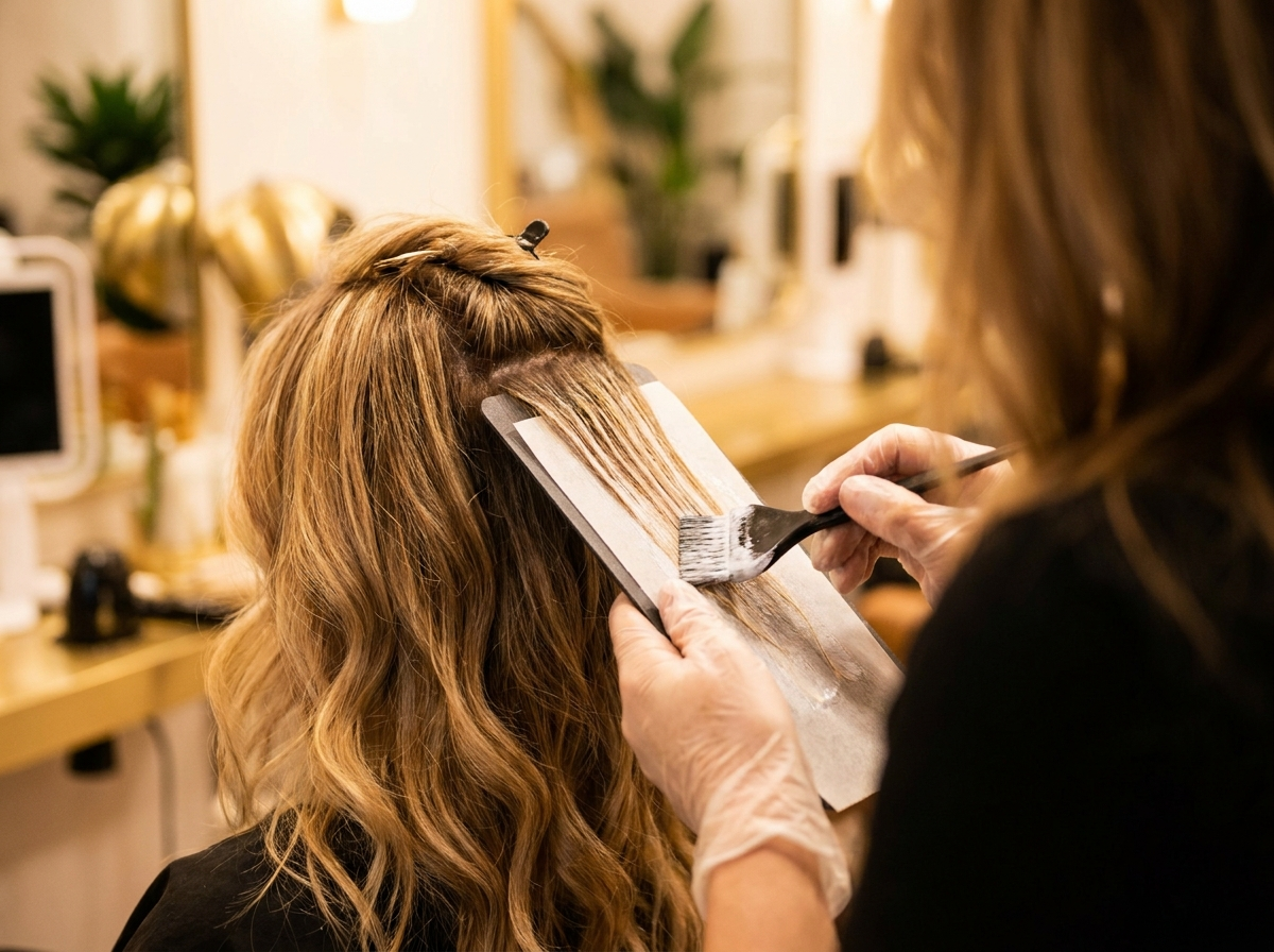 Balayage-Ergebnis, Friseur in Wien-Penzing