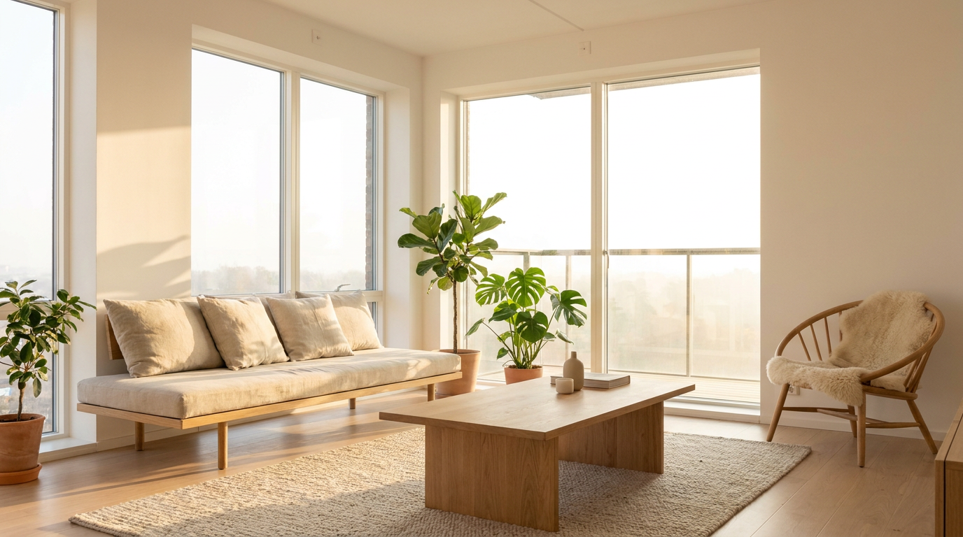 Minimalist Scandinavian Interior — Flux