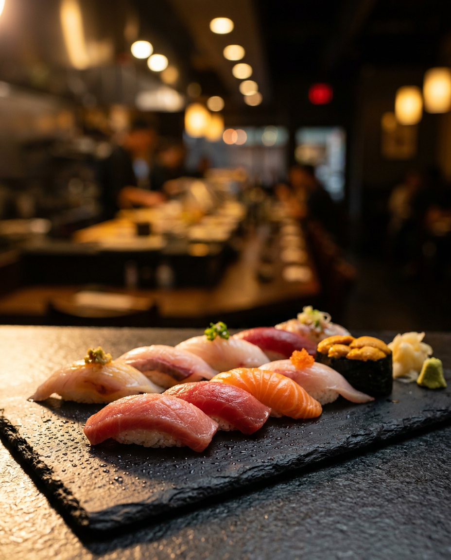 Omakase Sushi Food Photography — Flux