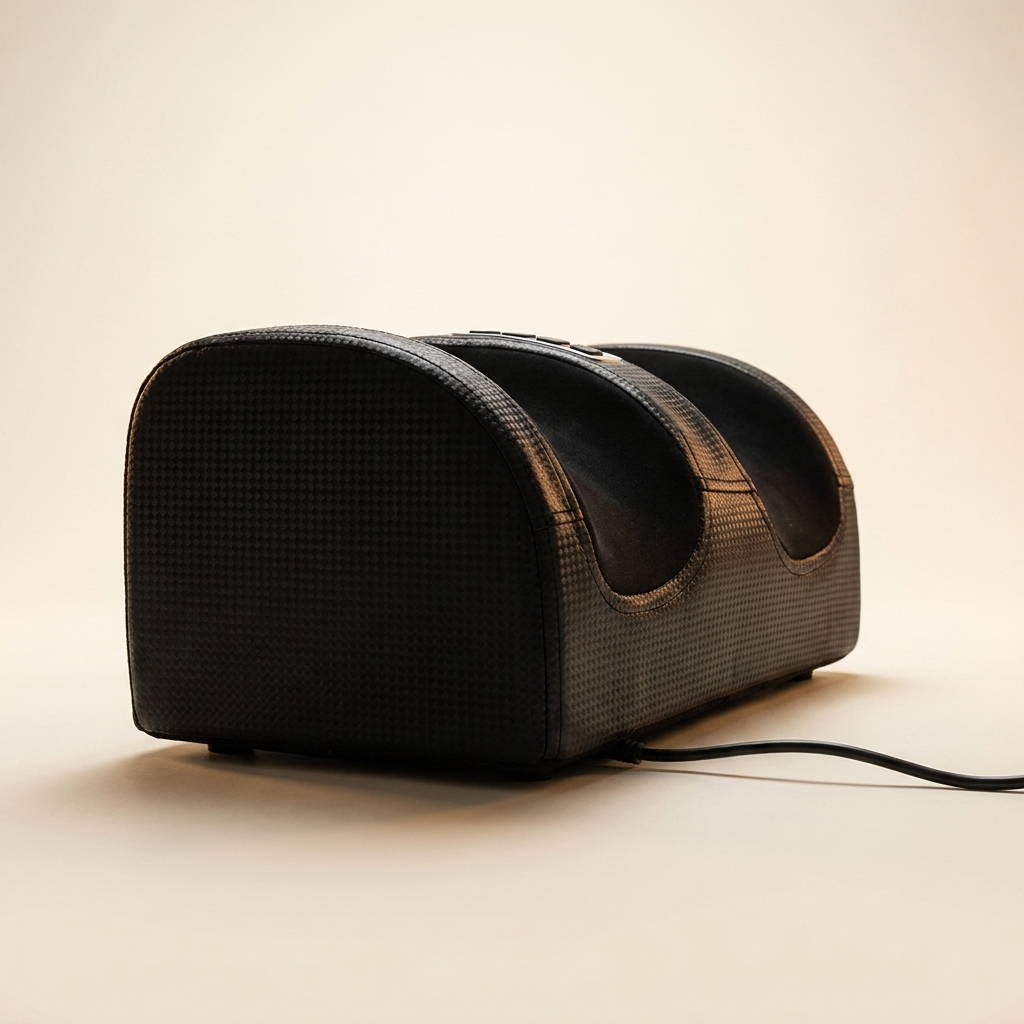 Side profile of the Ember massager