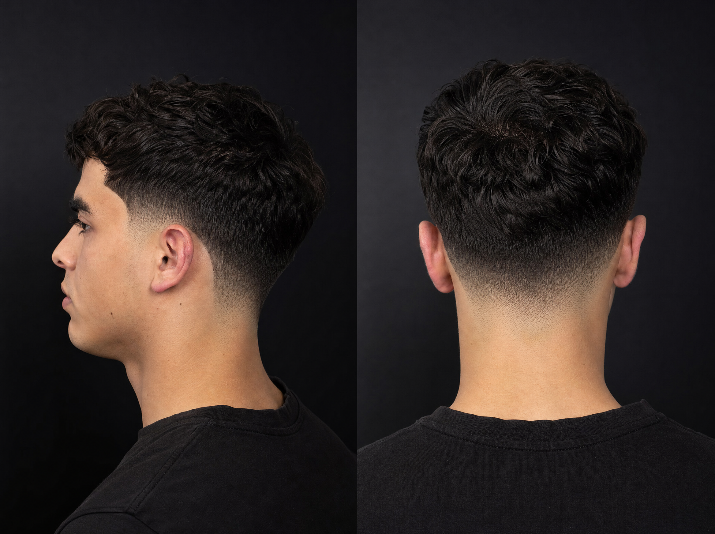 Taper fade resultaat