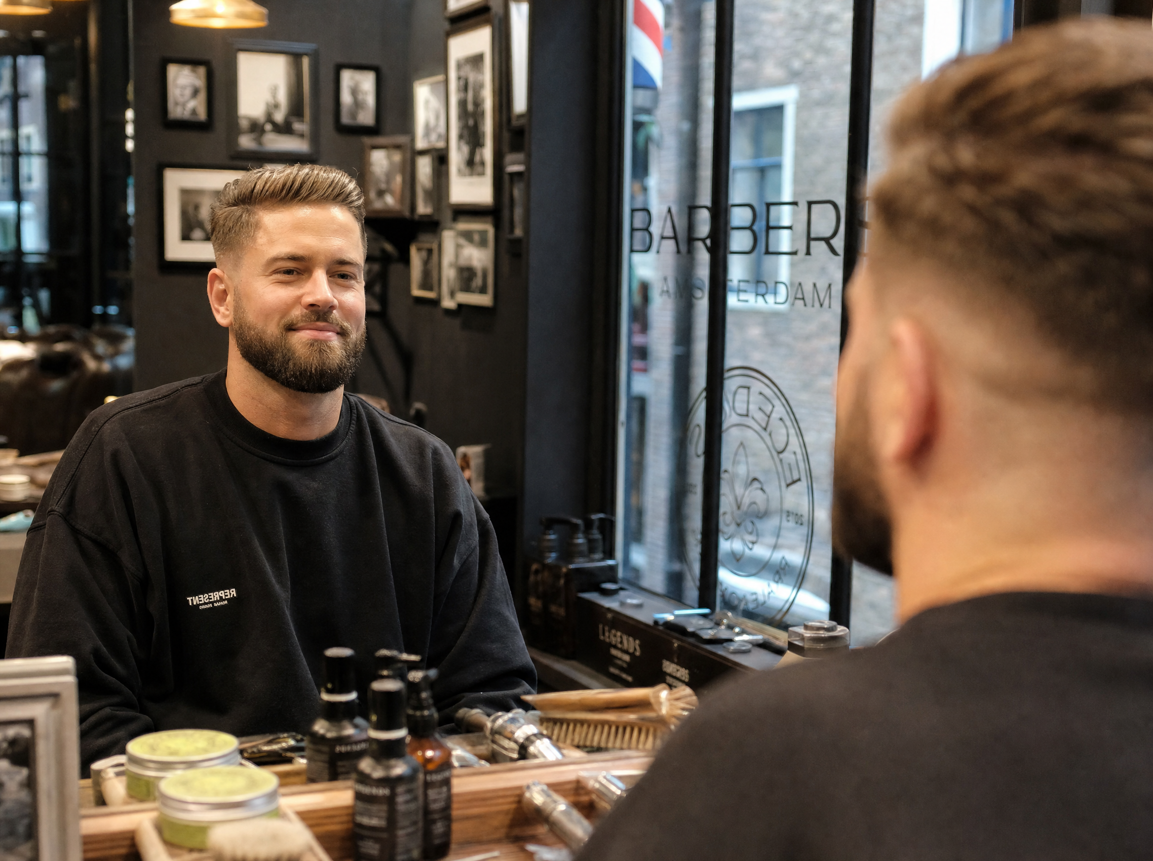 Haar en baard resultaat