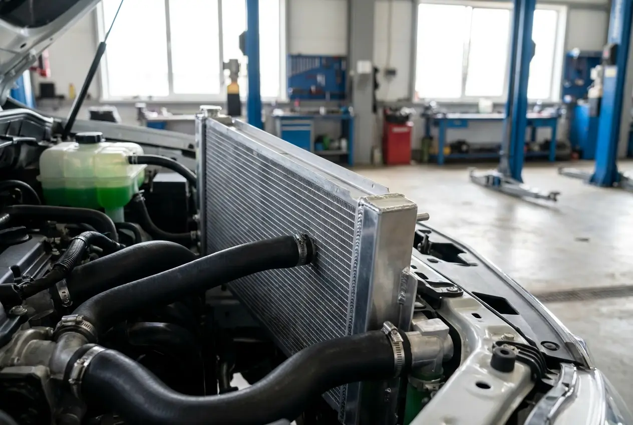 Cooling system & radiator