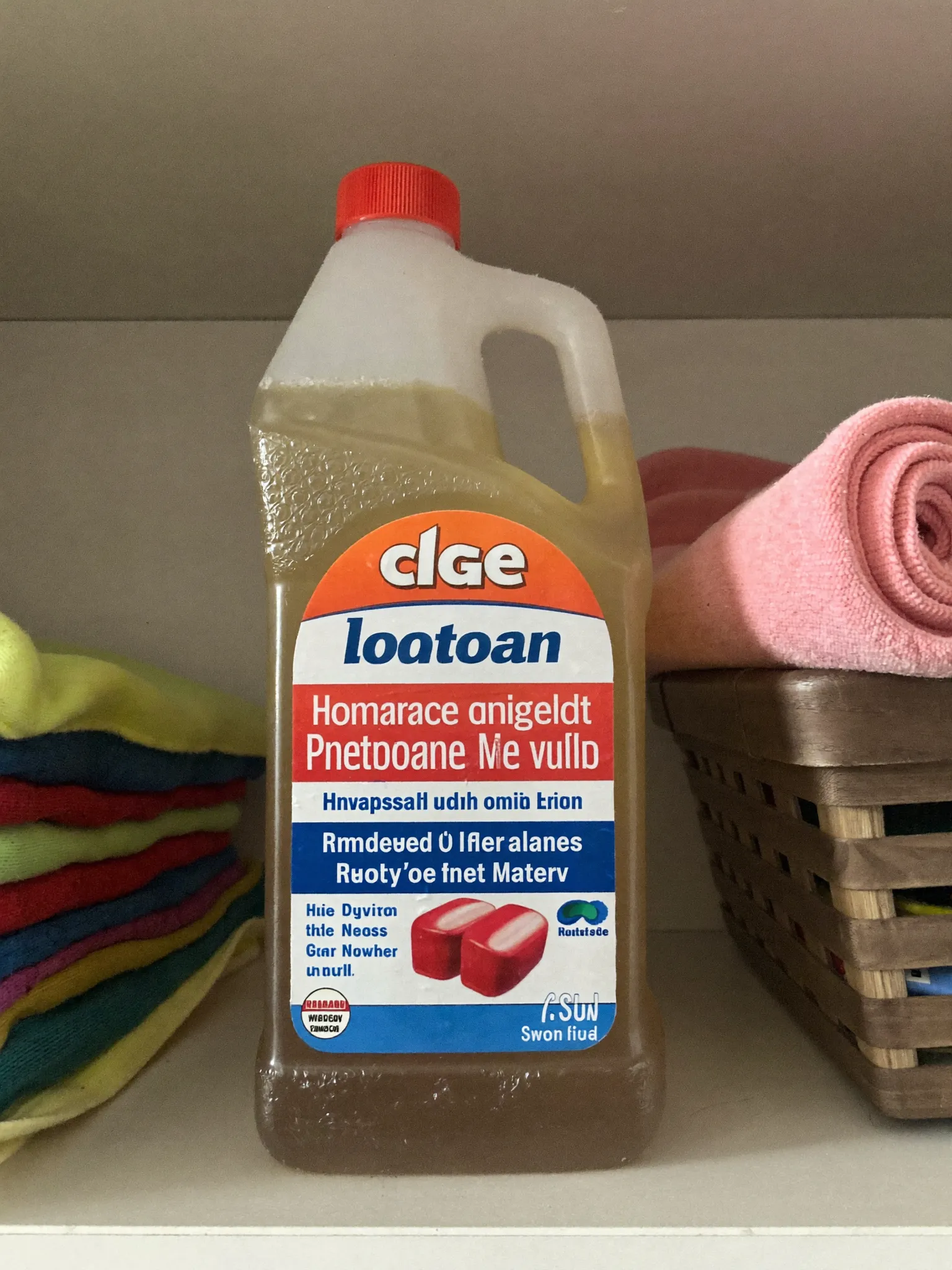 Productos de limpieza caseros hechos por un cliente