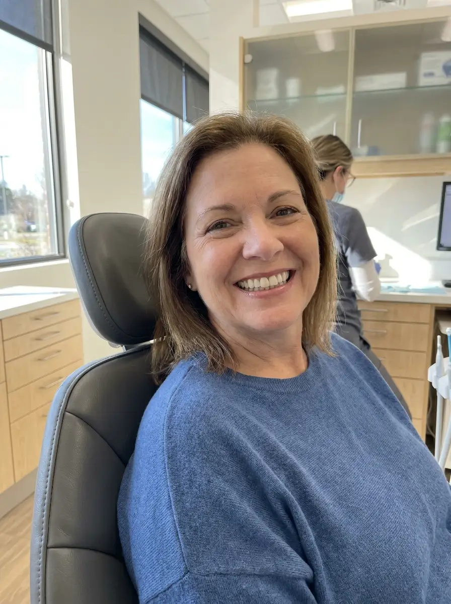 Patient with a VDO treatment result