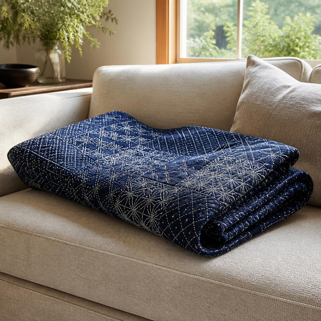Sashiko scarf