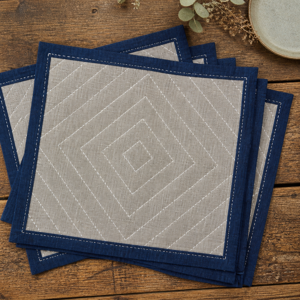 Sashiko wall hanging