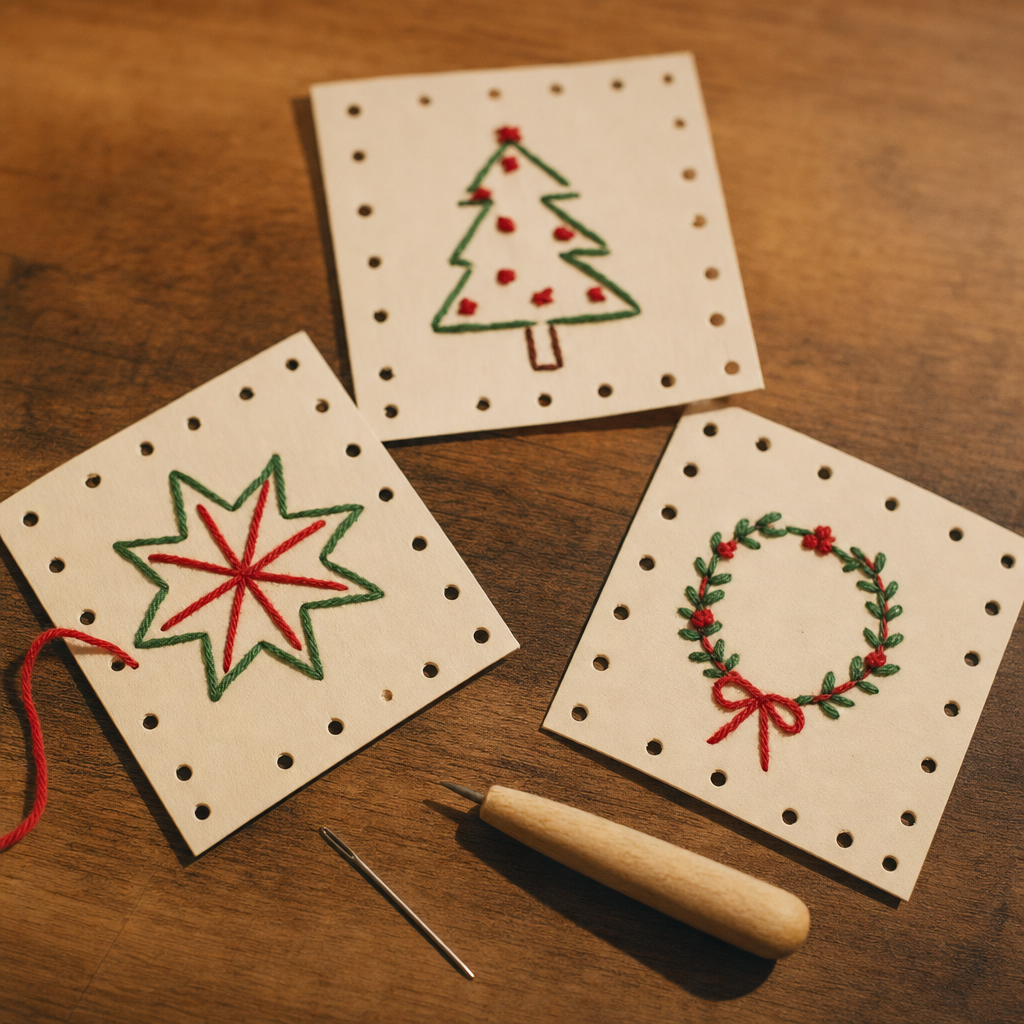 Pieces made with the children