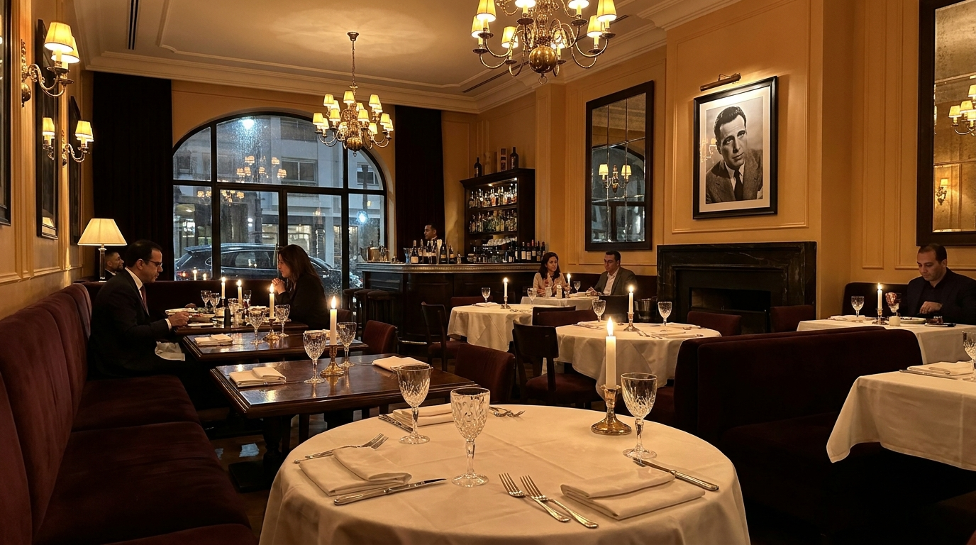 Salle du restaurant La Madrina Maarif – ambiance chaleureuse et élégante