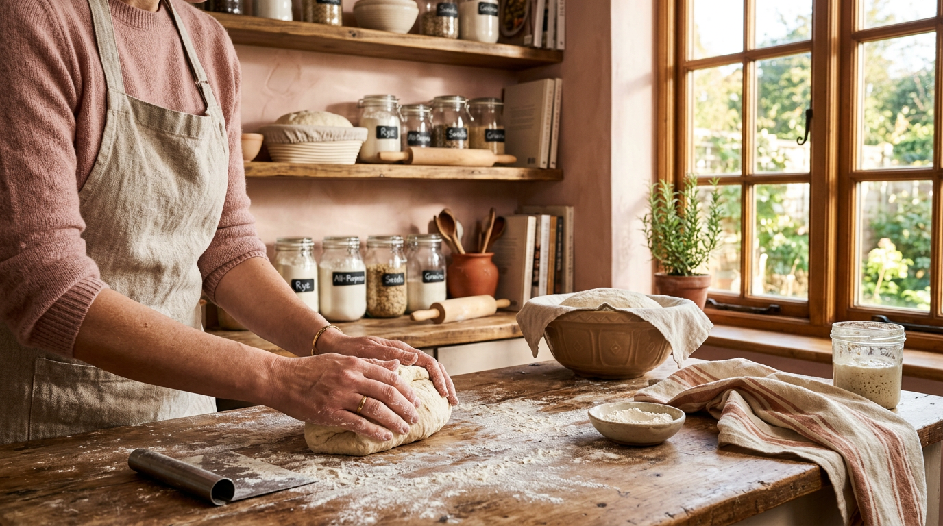 Home bakery kitchen