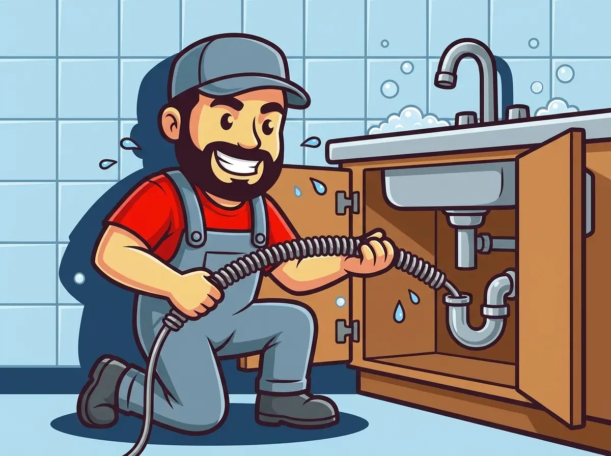 AquaTec mascot illustration