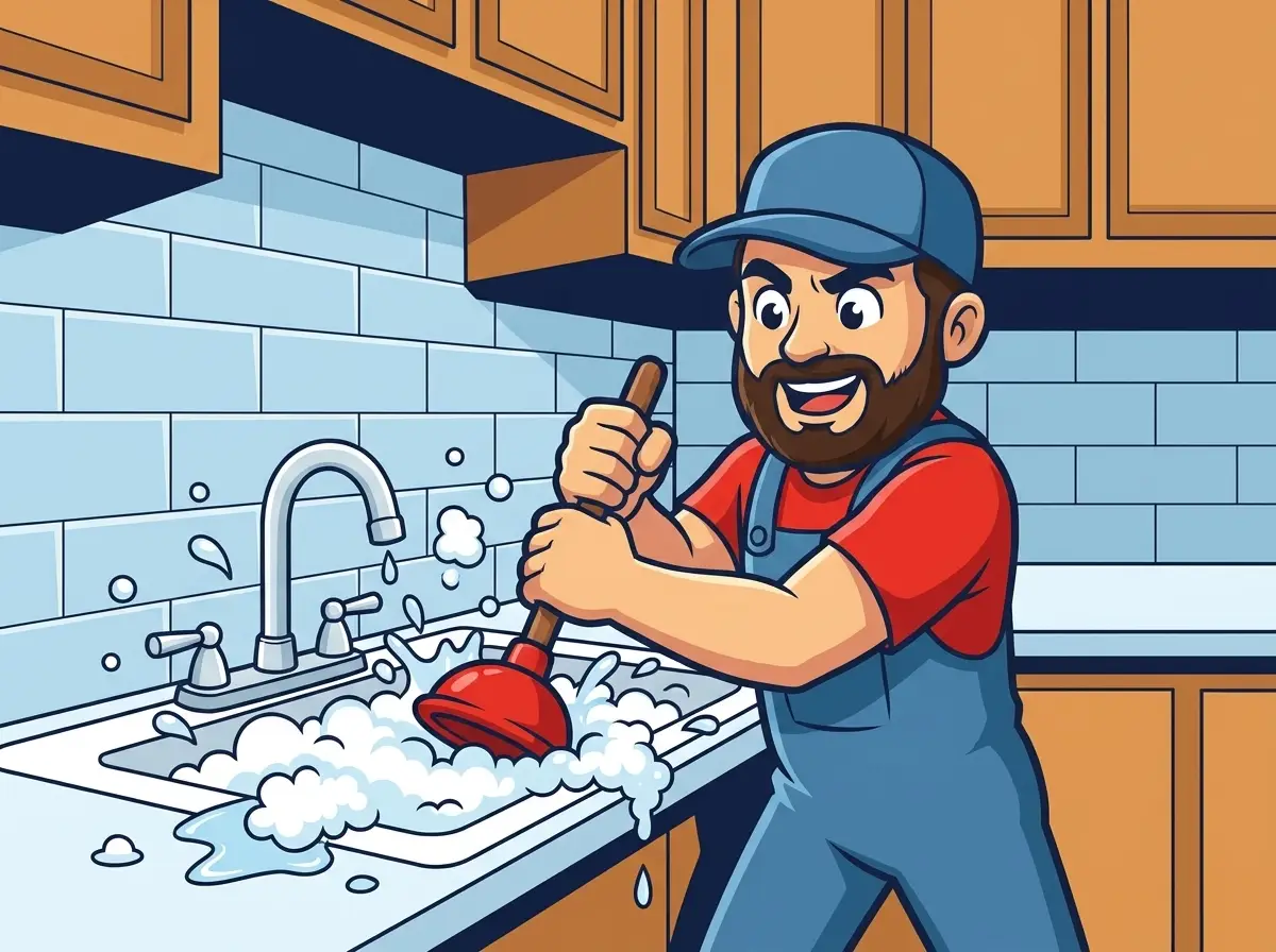 AquaTec mascot illustration