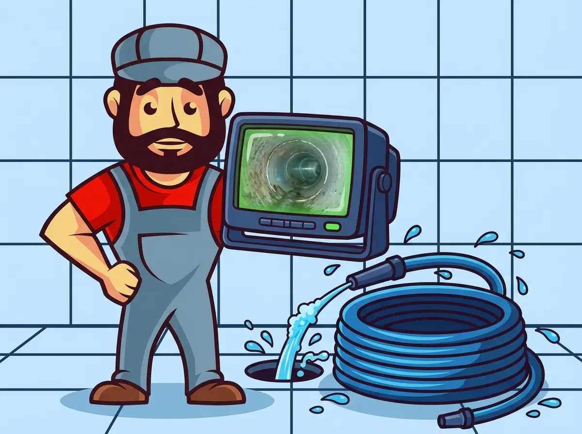 AquaTec mascot illustration