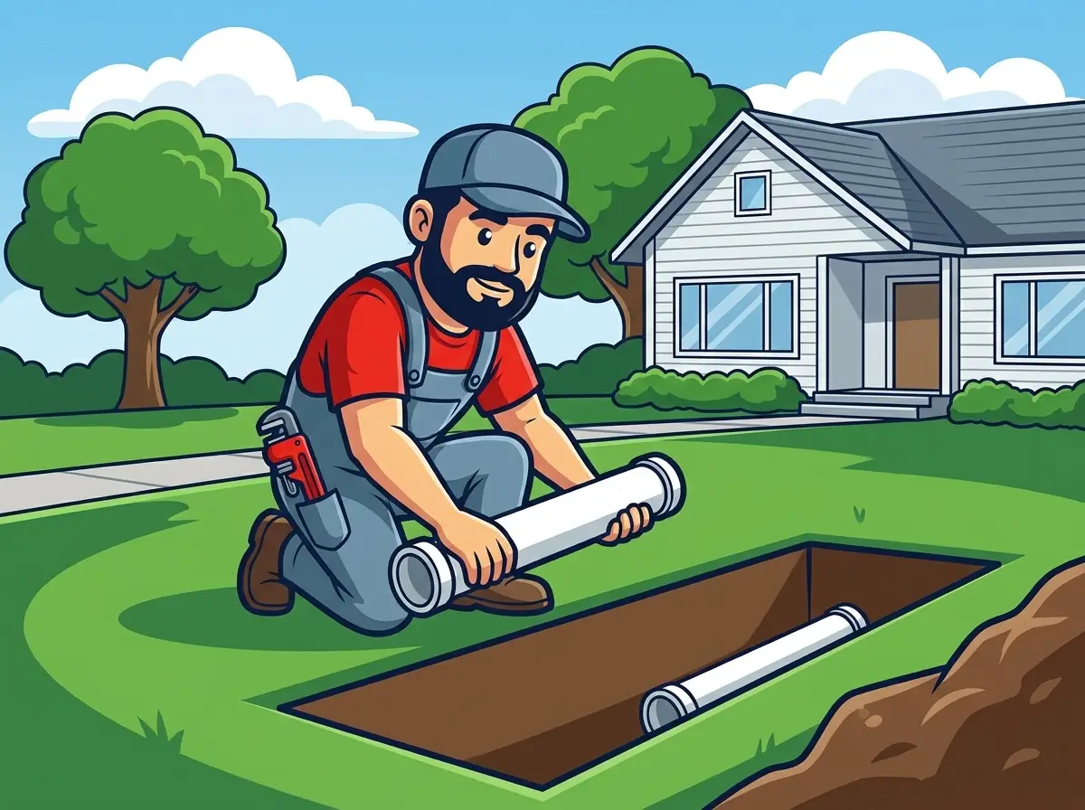 AquaTec mascot illustration