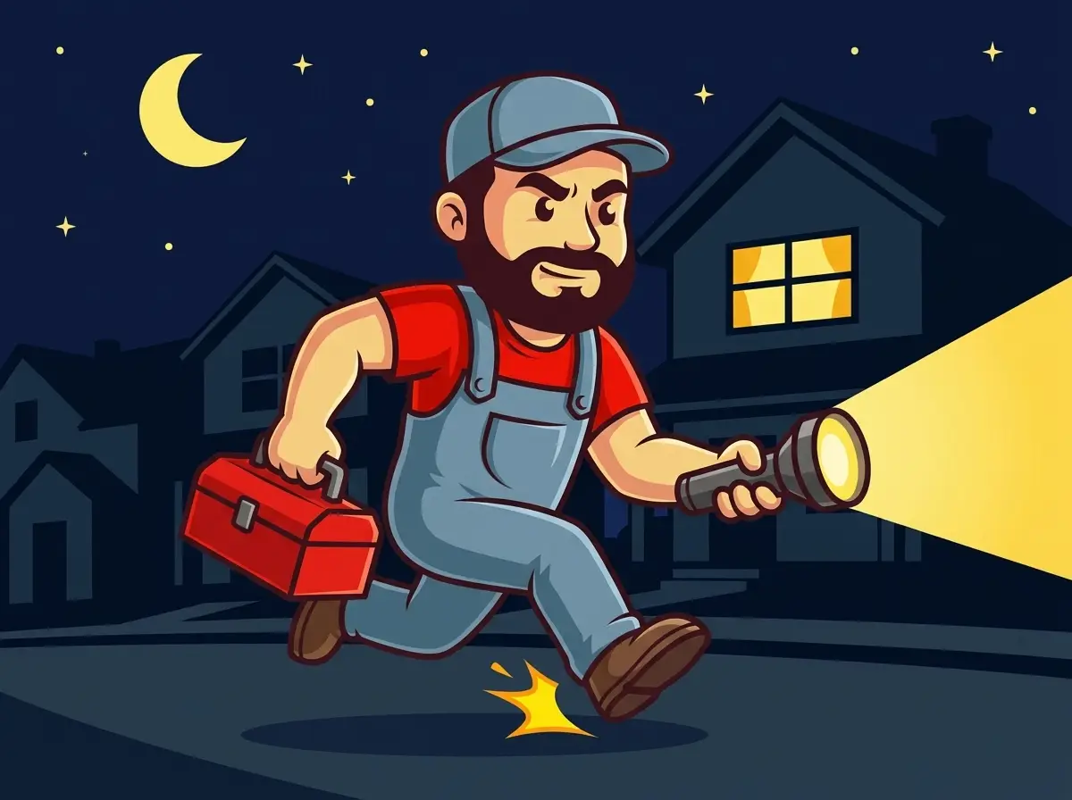 AquaTec mascot illustration