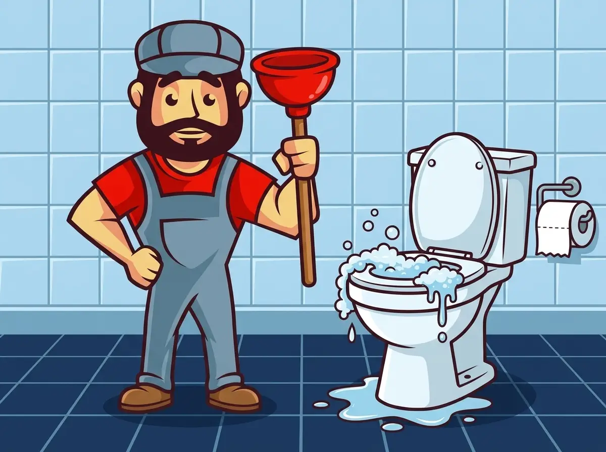 AquaTec mascot illustration