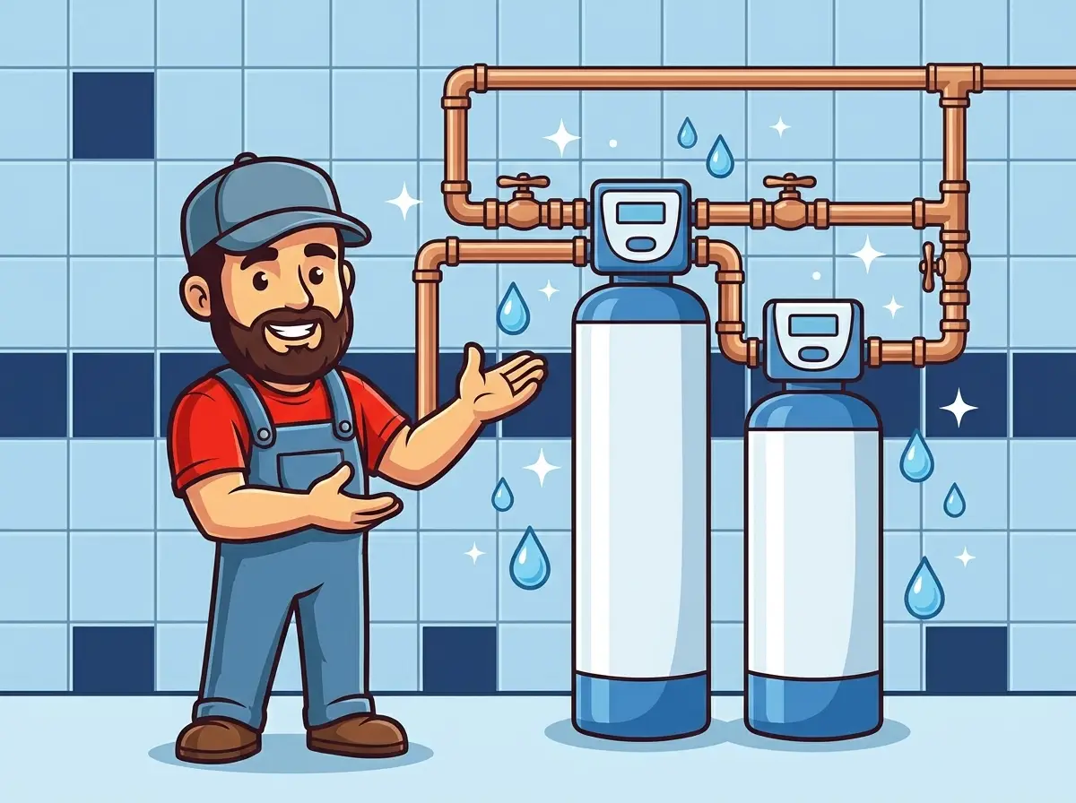 AquaTec mascot illustration