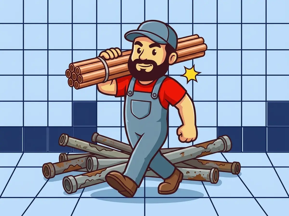 AquaTec mascot illustration